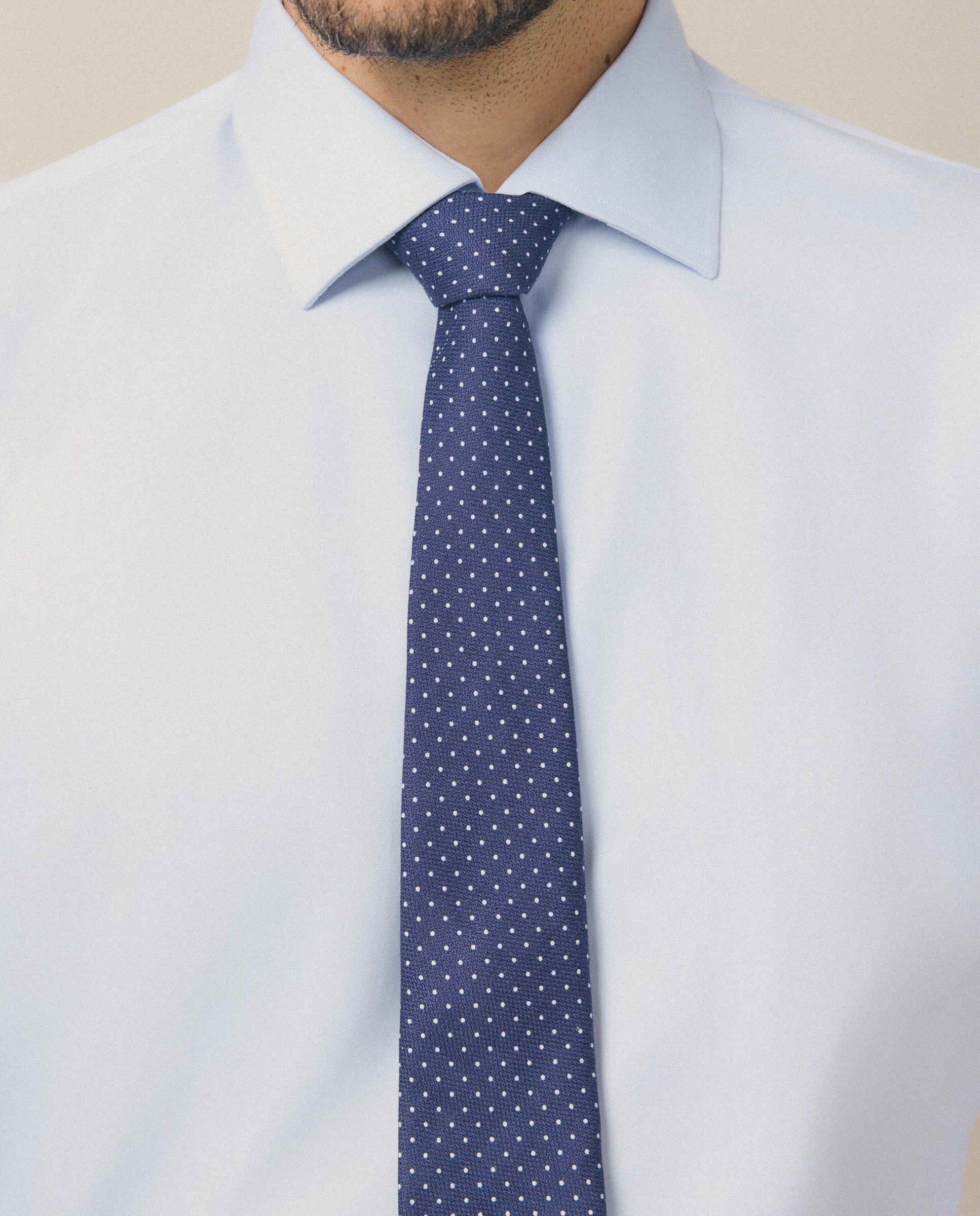 Camisa Formal Classic Fit Celeste-4