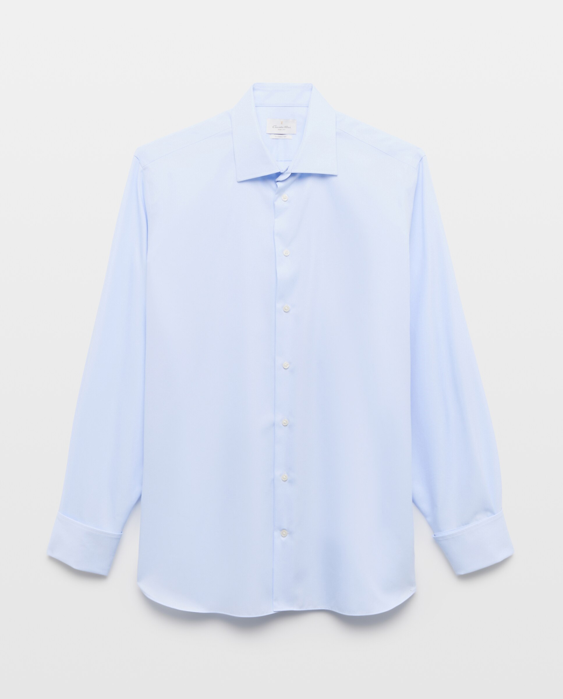 Camisa Formal Classic Fit Celeste-5