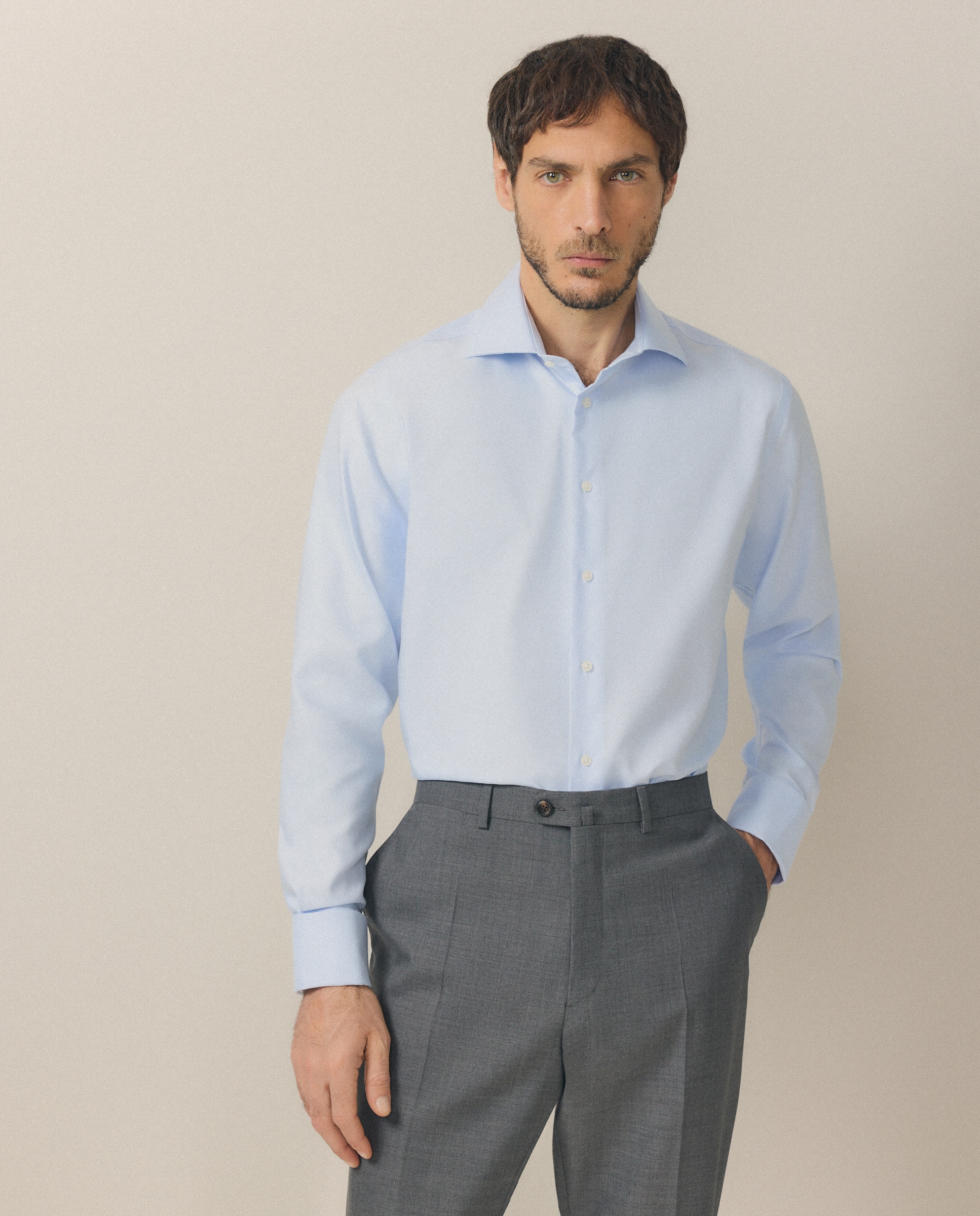 Imagem 0 de Camisa Formal Regular Fit Non Iron