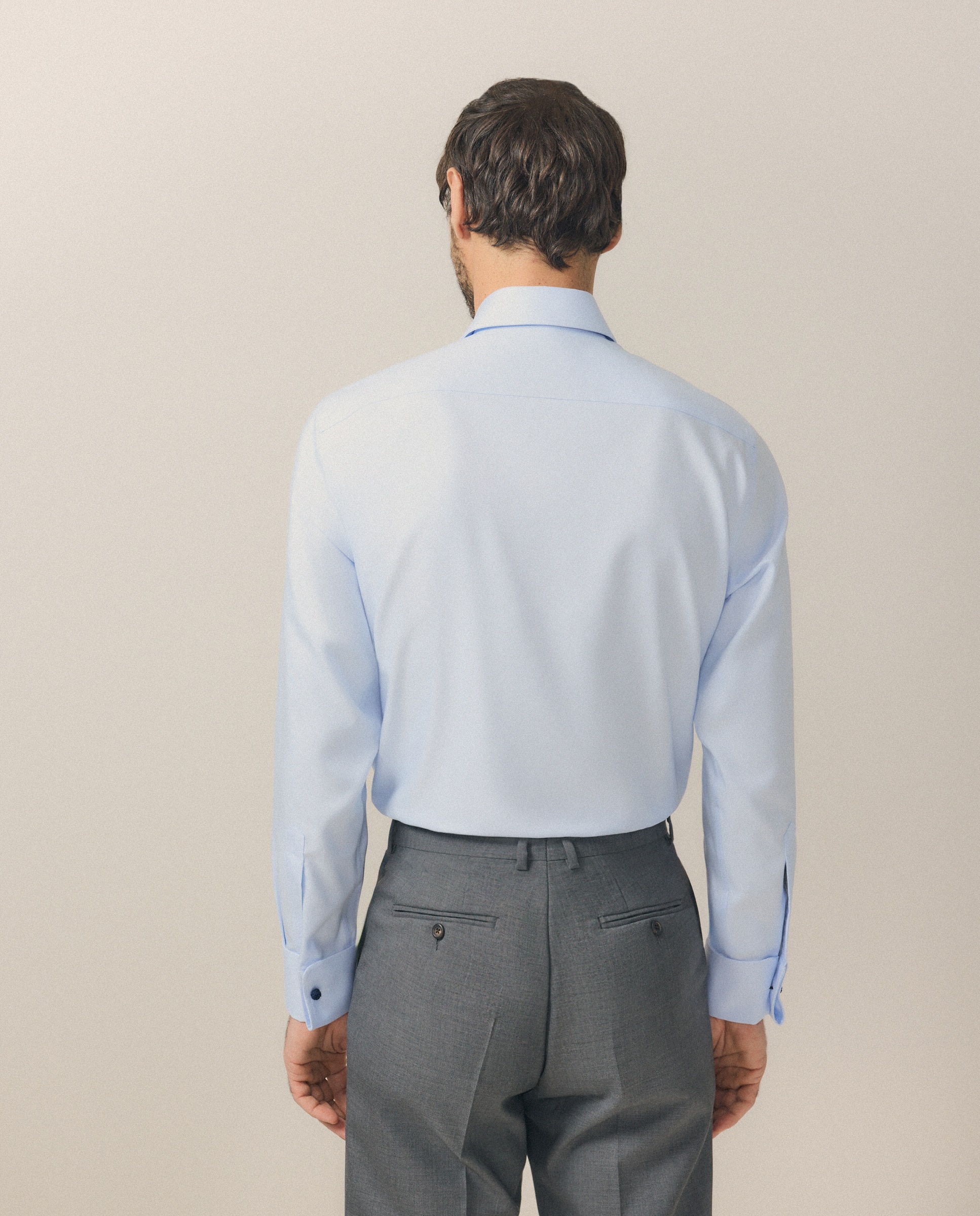 Camisa Formal Regular Fit Non Iron Azul-claro-3