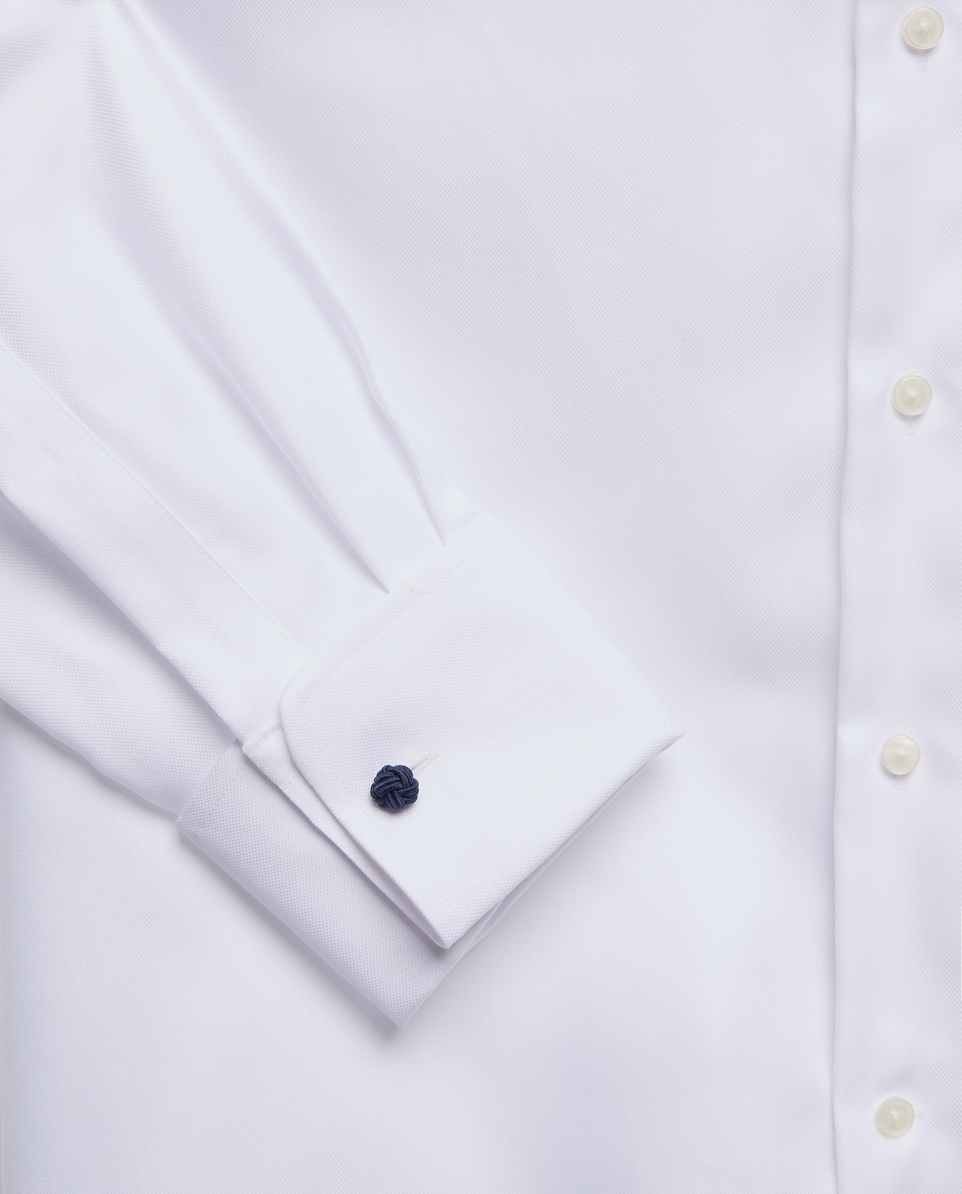Camisa de hombre vestir non iron regular fit - Emidio Tucci - Blanco Blanco-7