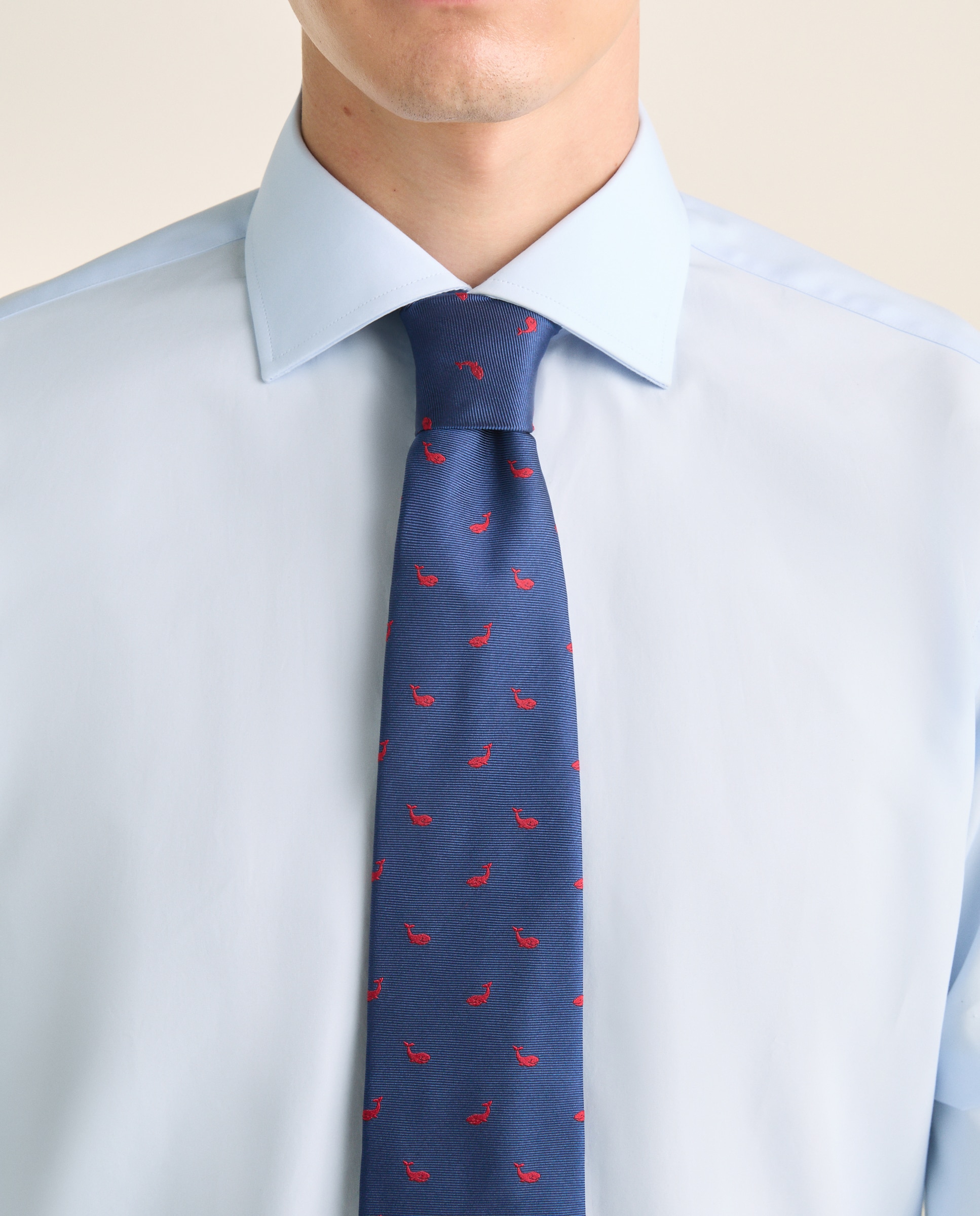 Camisa Formal Regular Fit Azul-8