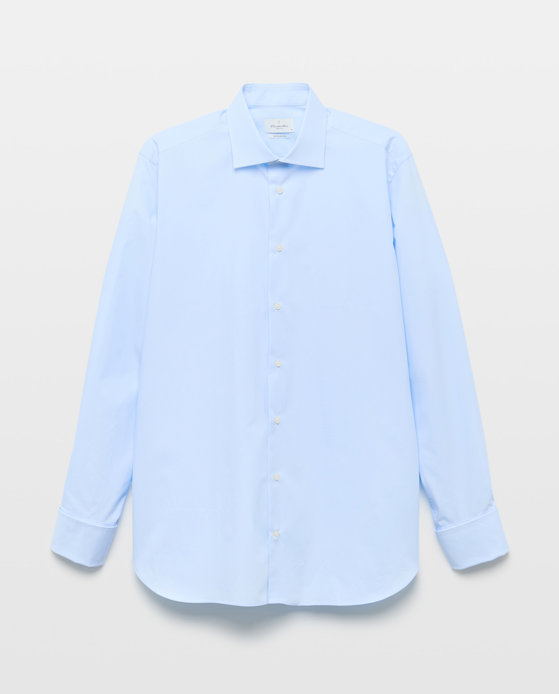 Camisa Formal Regular Fit Azul-6