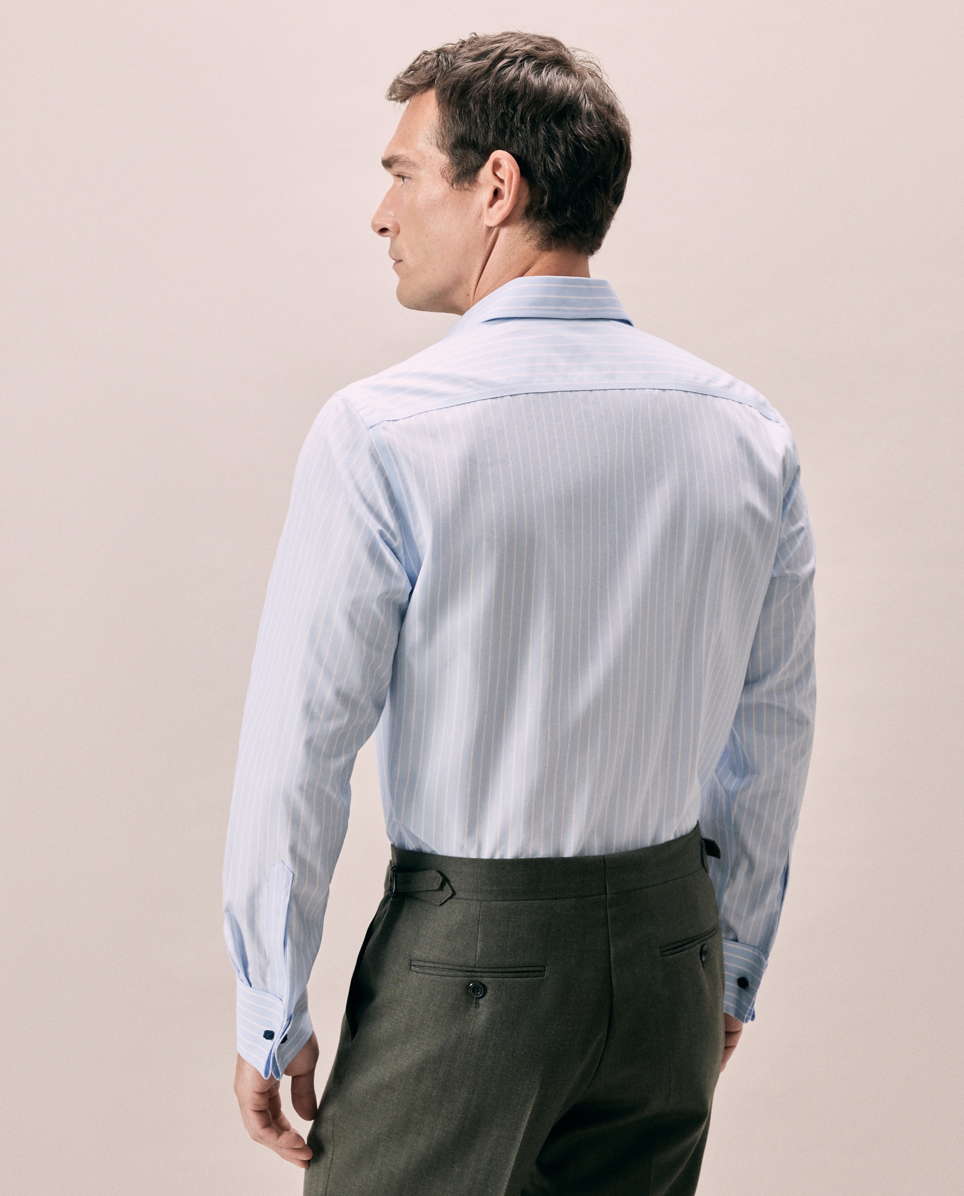 Imagen 3 de Camisa vestir 100% algodón non iron - Emidio Tucci - Azul Azul