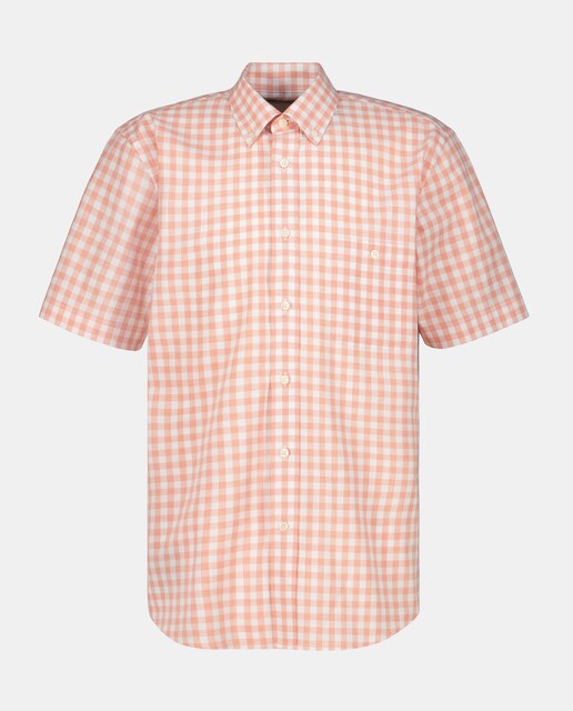 Imagen 0 de Camisa de cuadros en fil a fil de hombre