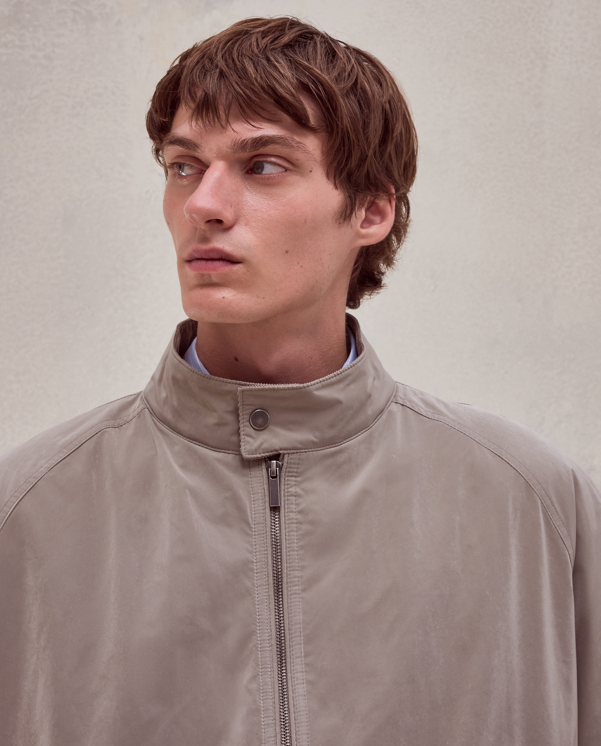 Cazadora de hombre. - Dustin - Beige Beige-3