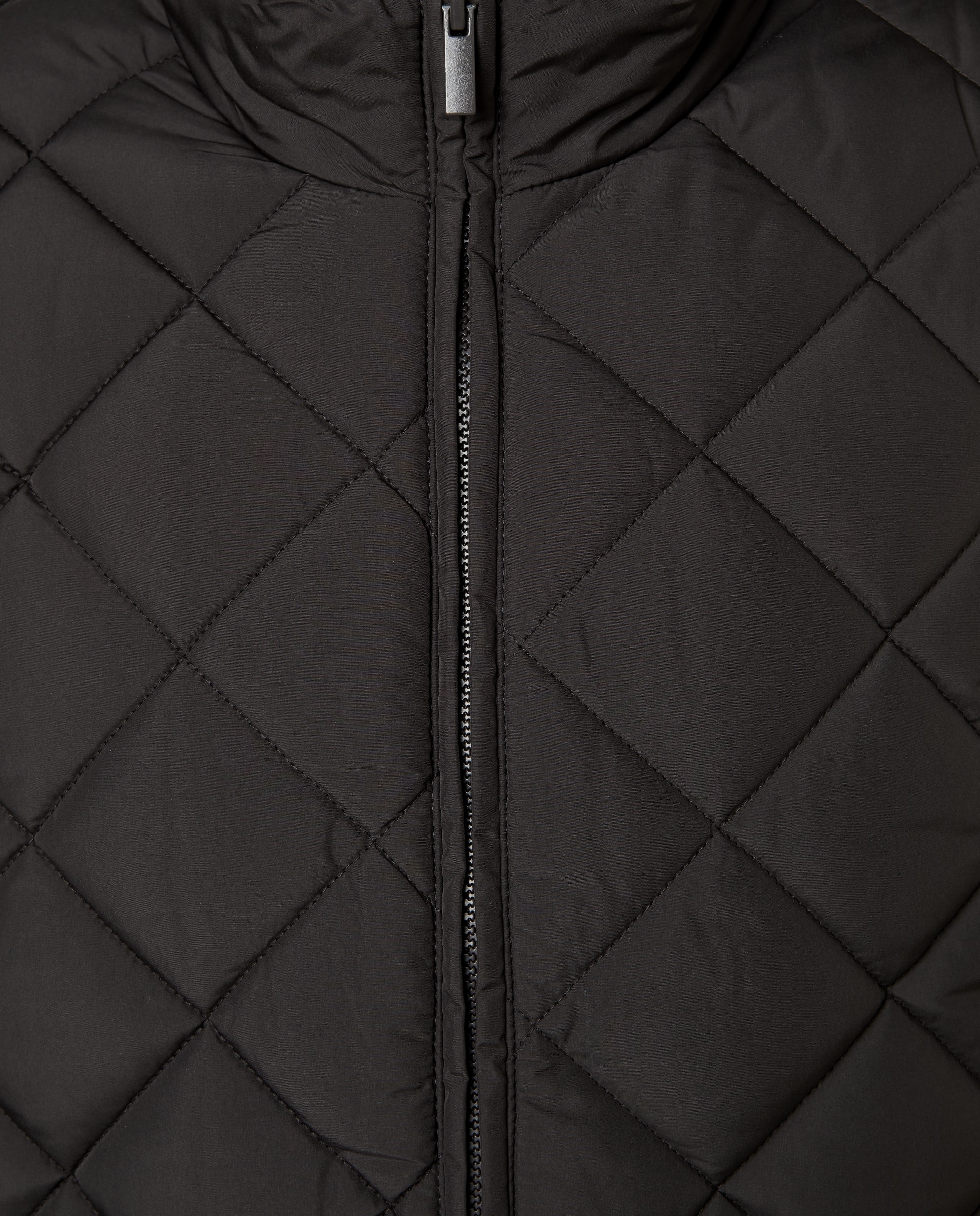 Colete com Losangos Cinzento-escuro-6