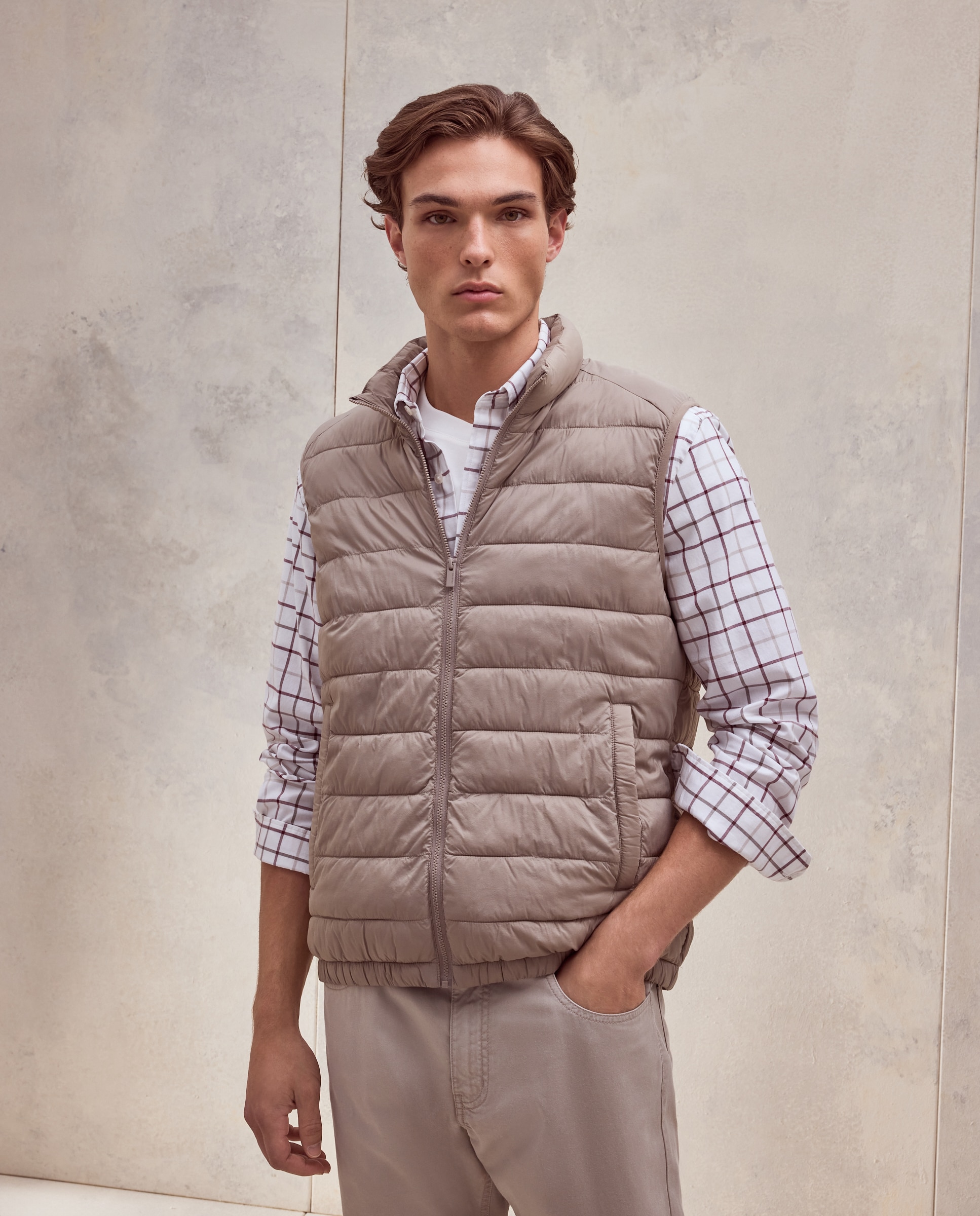 Chaleco - Dustin - Beige Beige-1