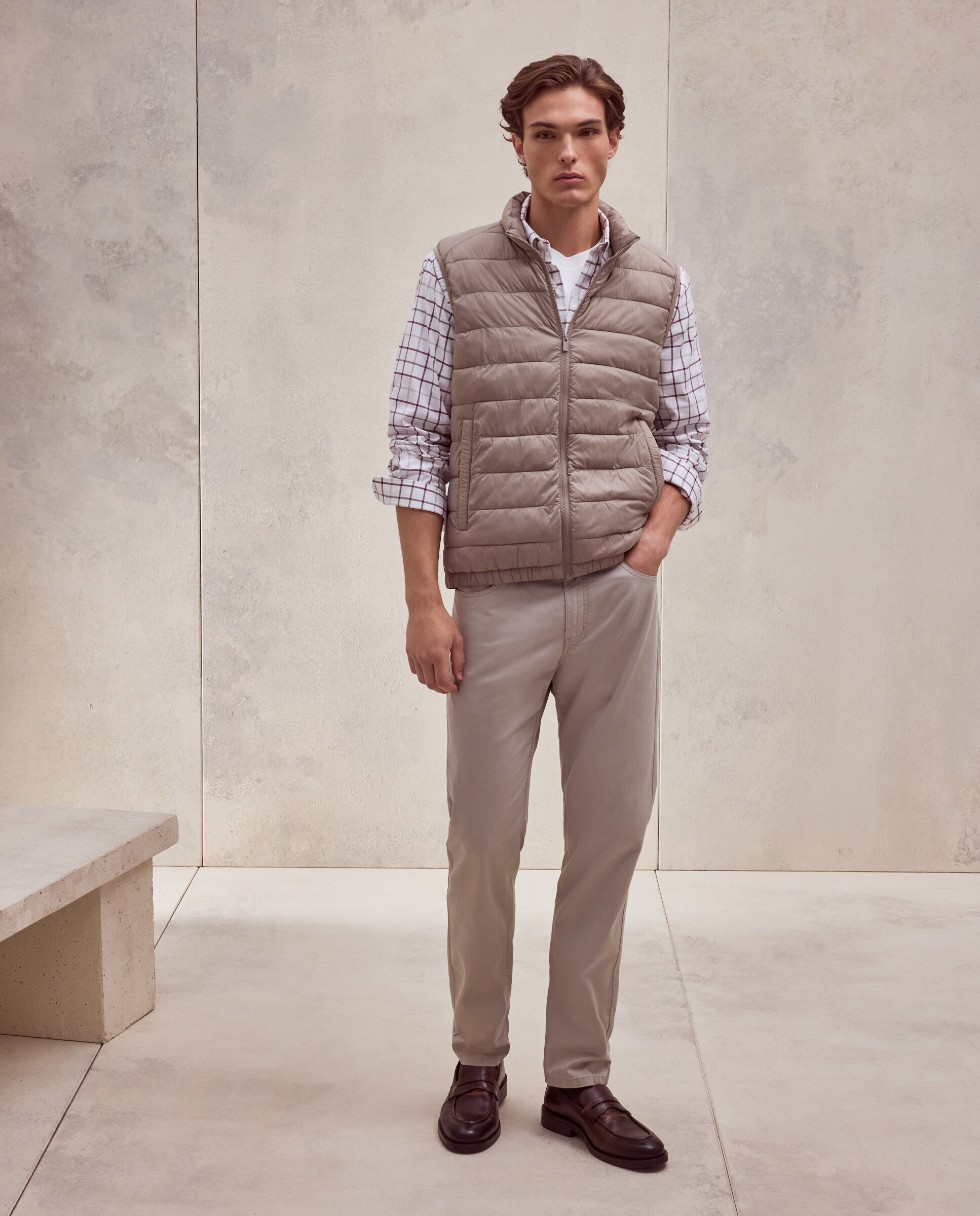 Chaleco - Dustin - Beige Beige-2