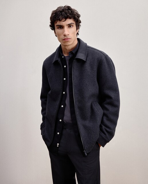 Imagen 0 de Parka paño corta de hombre