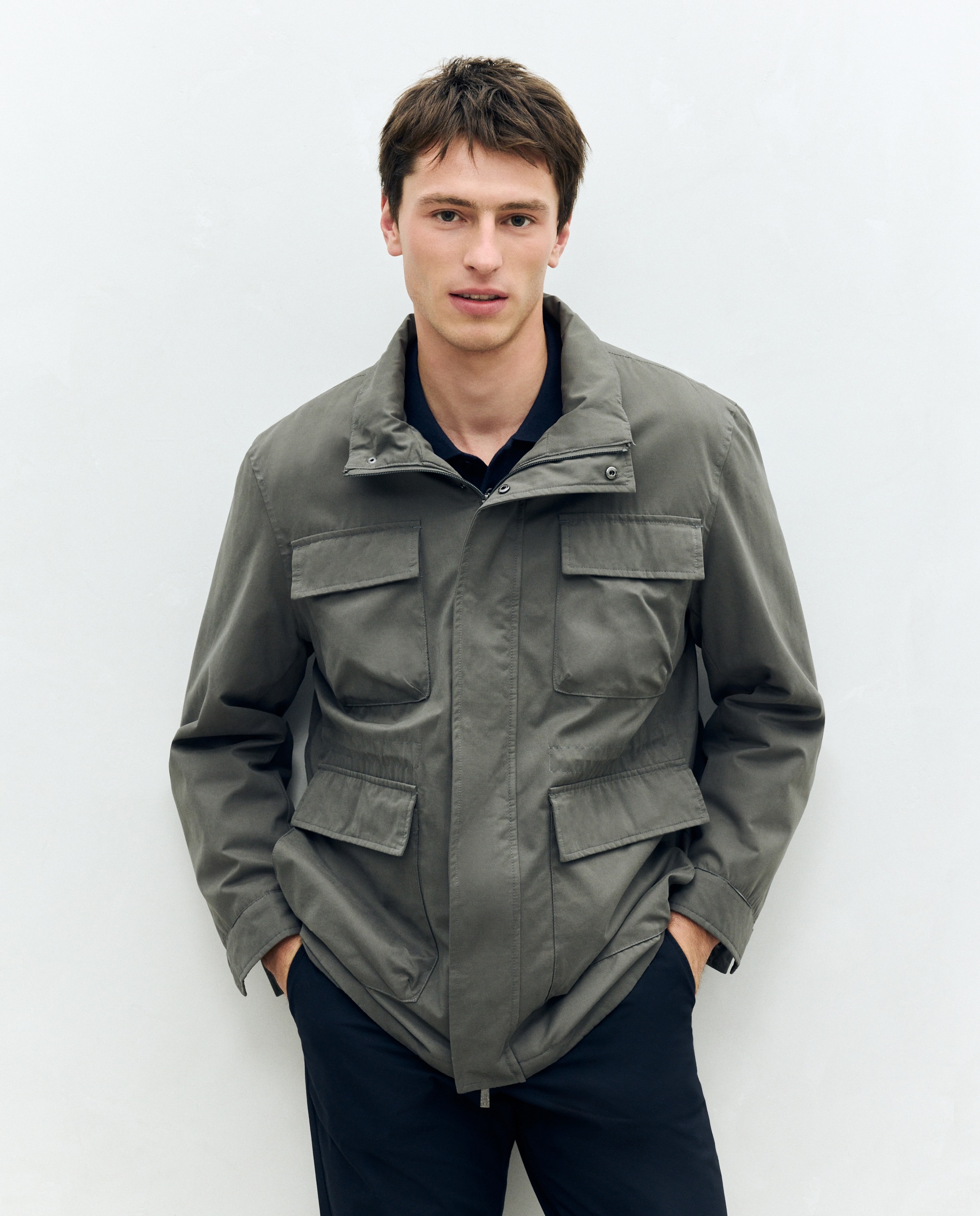 Dustin - Parka larga de hombre.