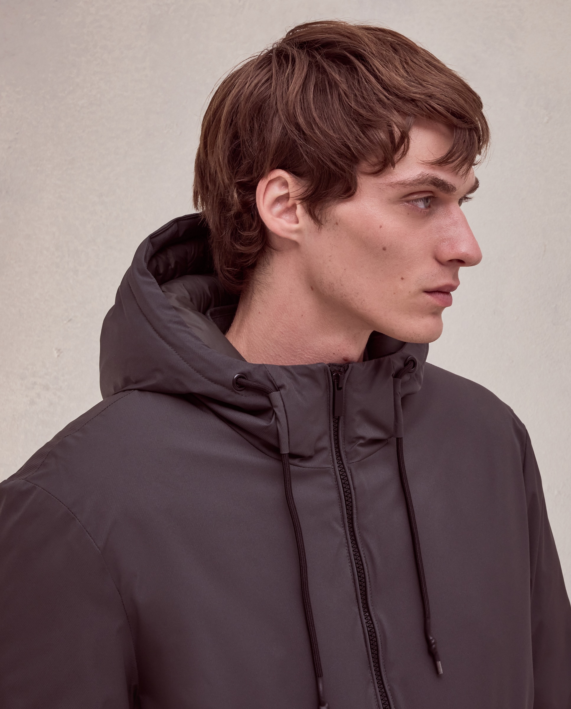 Parka larga de hombre. - Dustin - Verde oscuro Verde oscuro-3