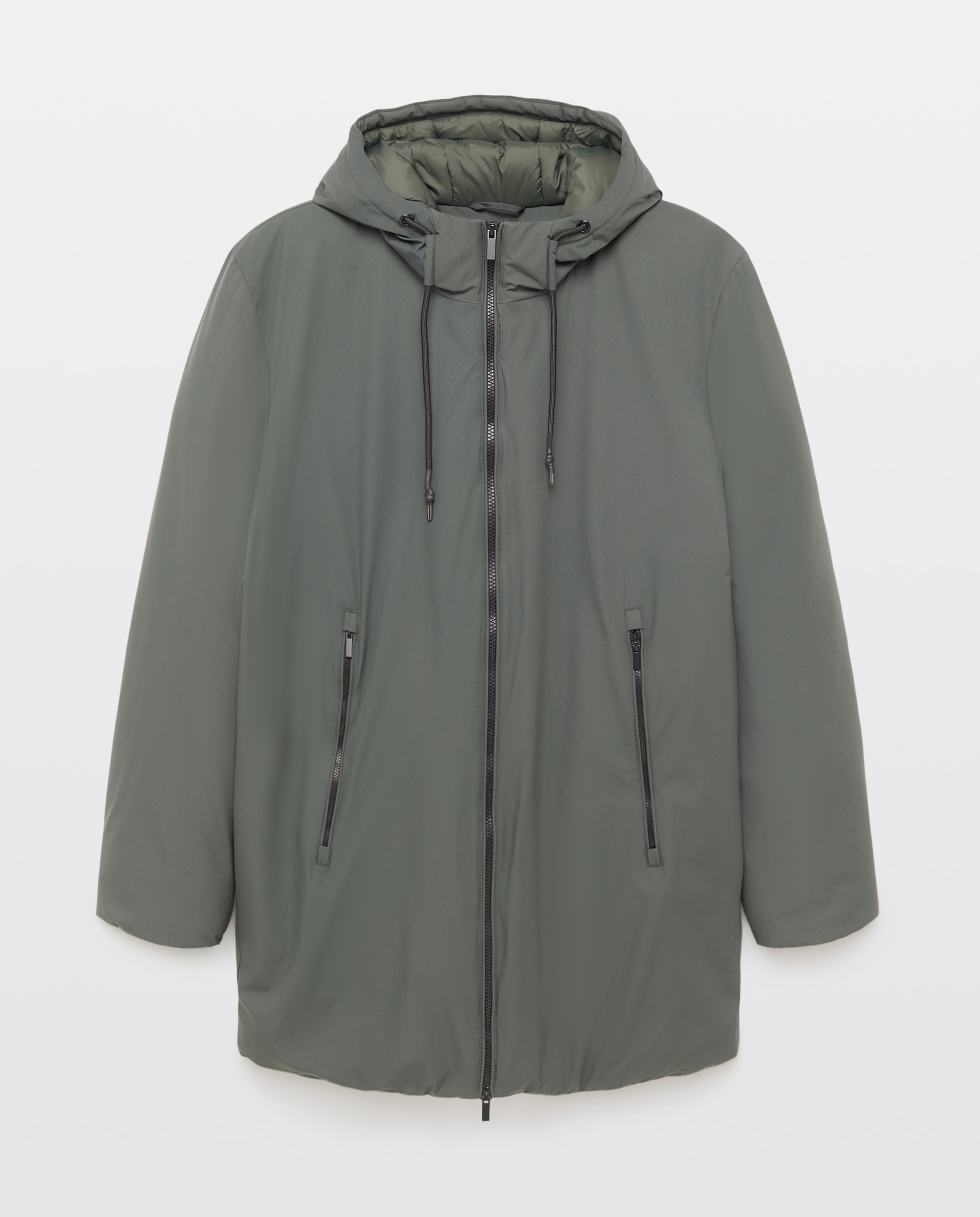 Parka larga de hombre. - Dustin - Verde oscuro Verde oscuro-5