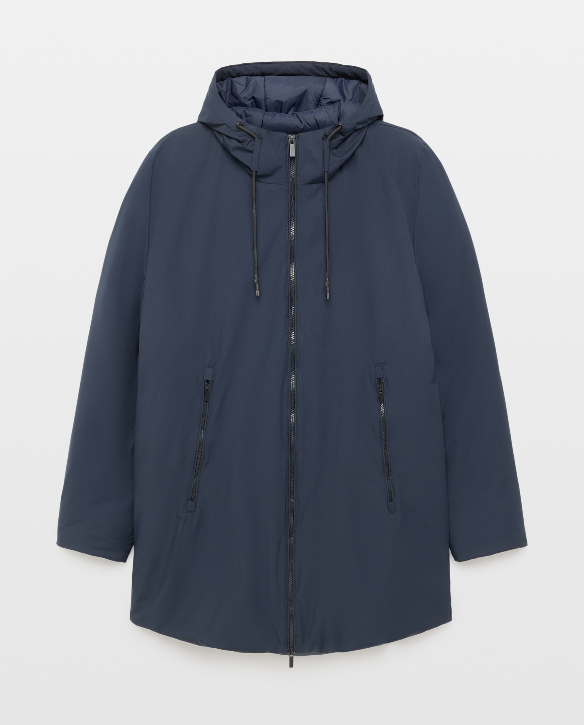 Parka larga de hombre. - Dustin - Azul marino Azul marino-5