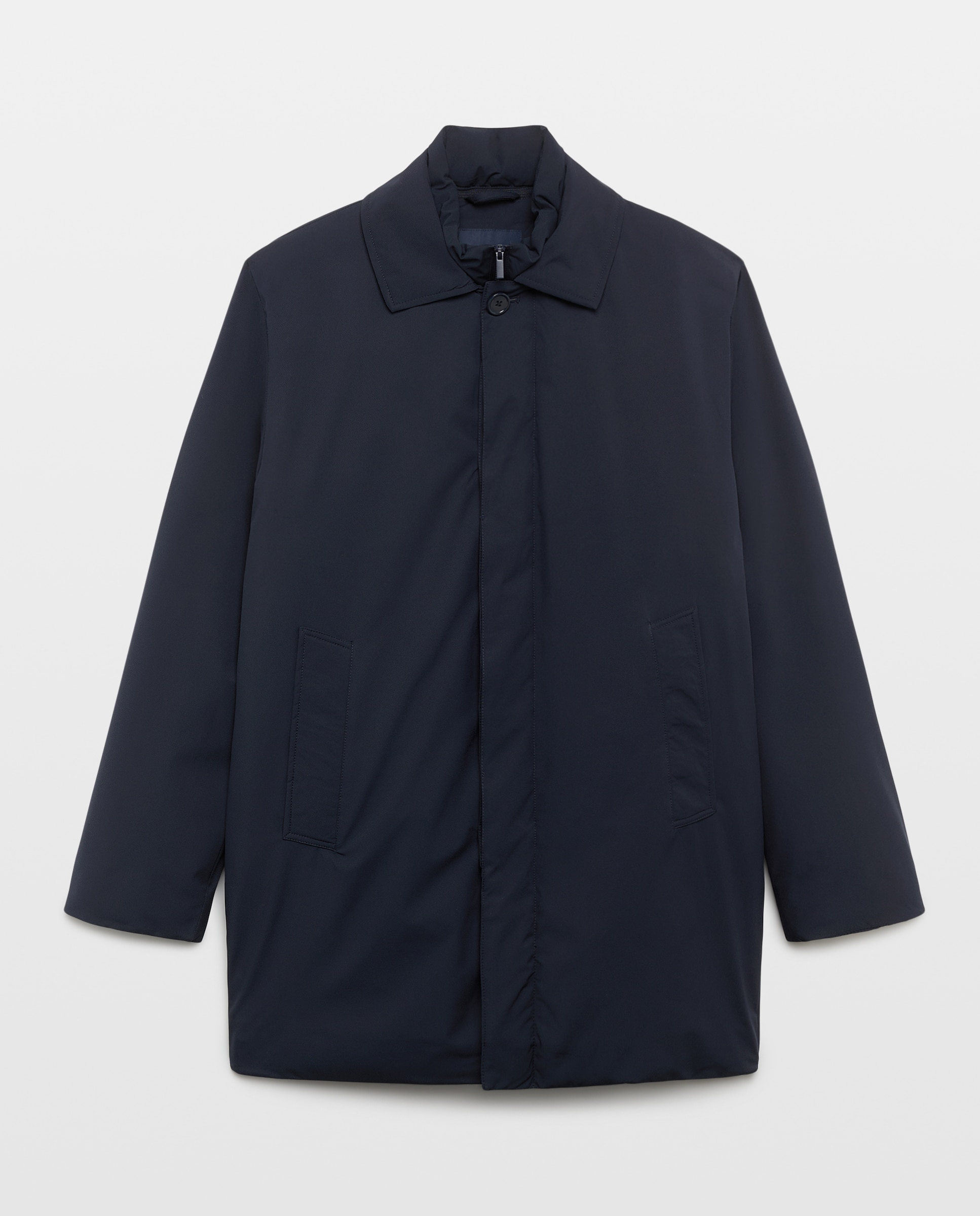 Imagen 0 de Gabardina de hombre. Azul marino