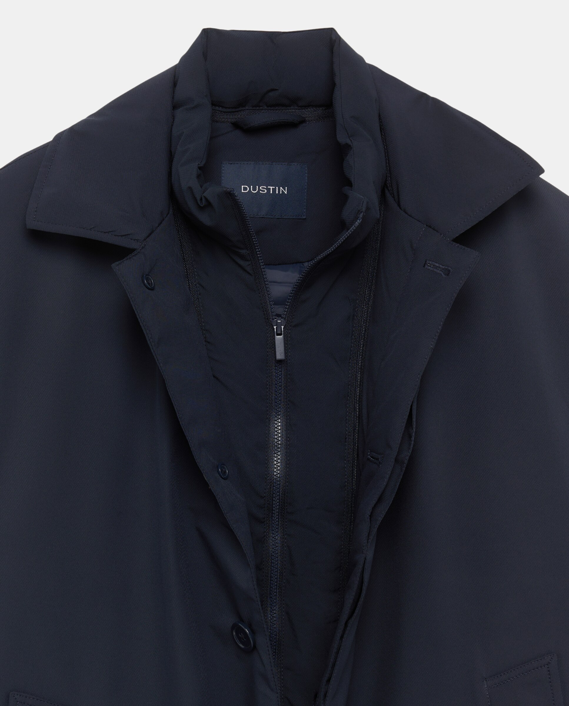 Gabardina de hombre. - Dustin - Azul marino Azul marino-2