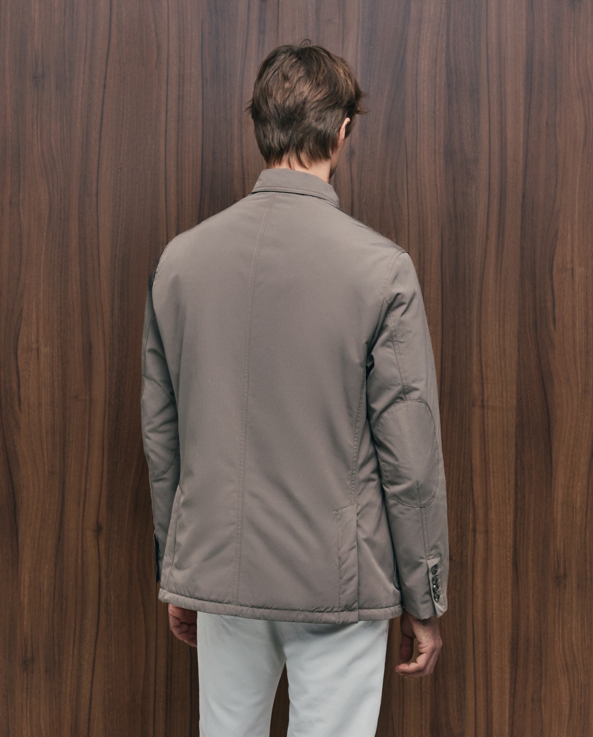 Blazer tejido técnico mezcla con algodón hombre - Emidio Tucci - Topo Topo-4