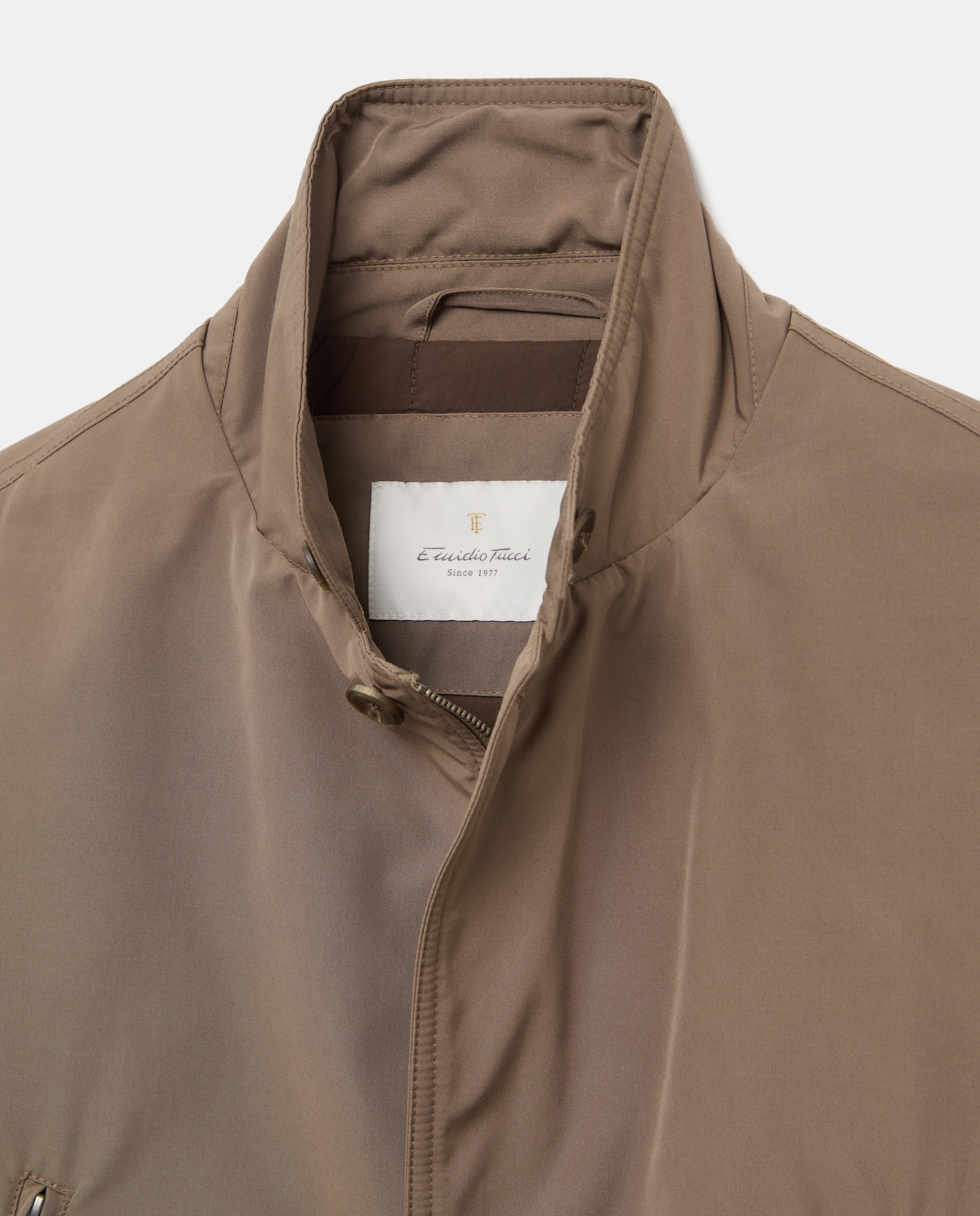 Blazer tejido técnico mezcla con algodón hombre - Emidio Tucci - Topo Topo-6