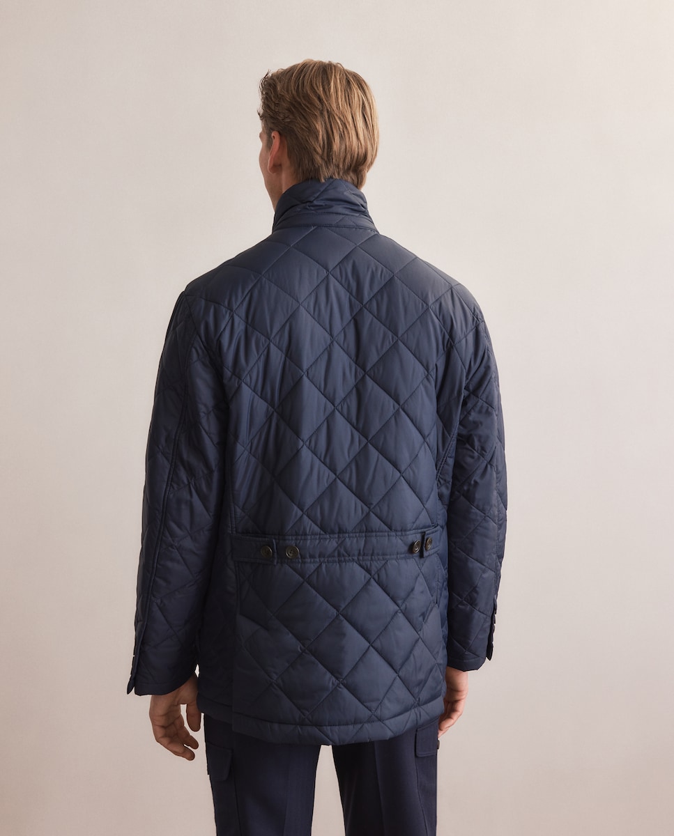 Parka Husky Acolchoada Azul-marinho-4