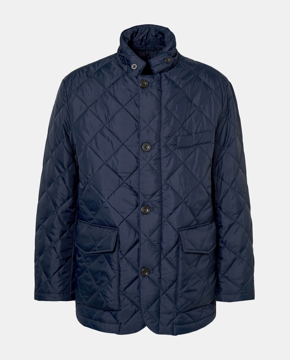 Parka Husky Acolchoada Azul-marinho-5