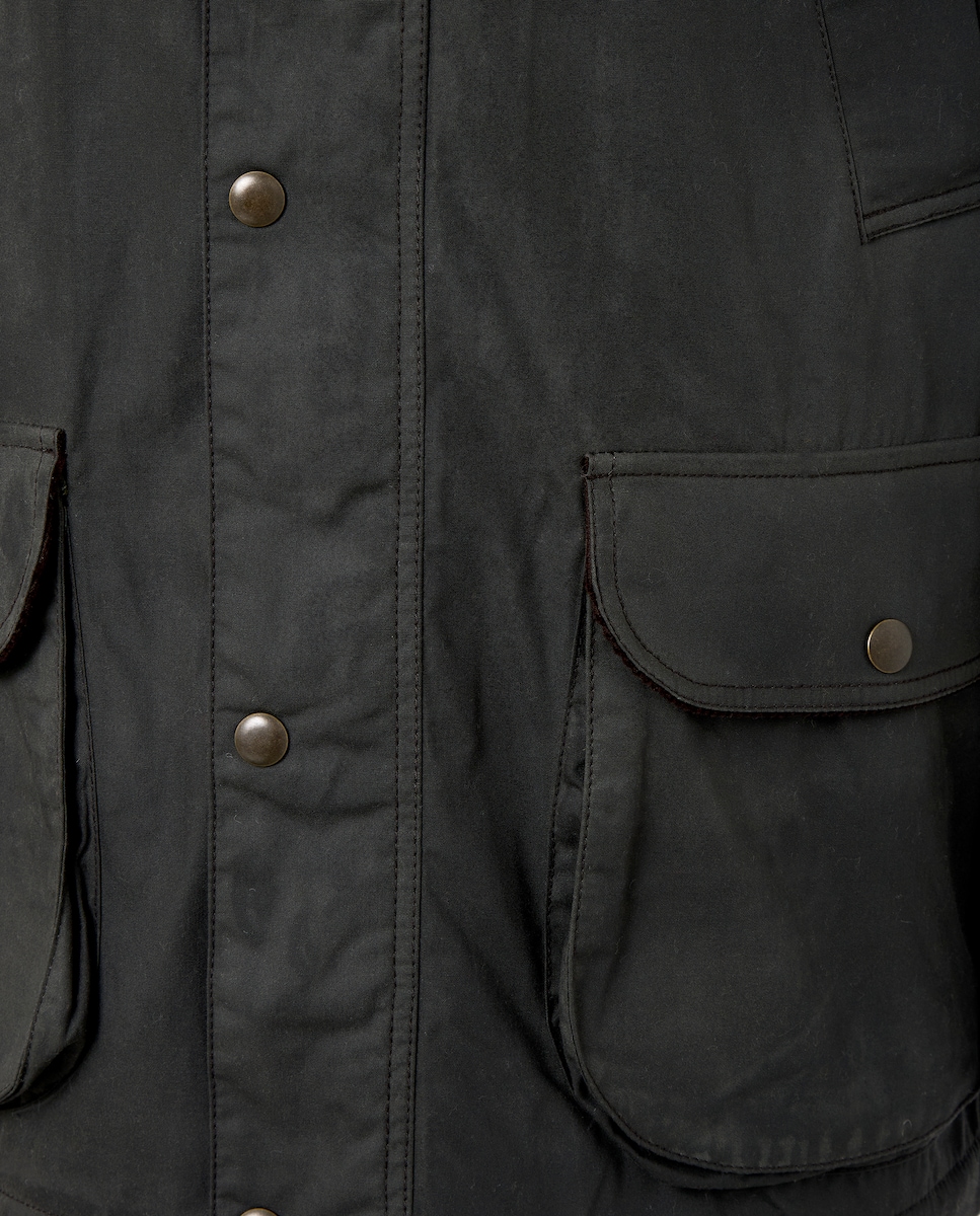 Casacão Encerado de Algodão Caqui-7