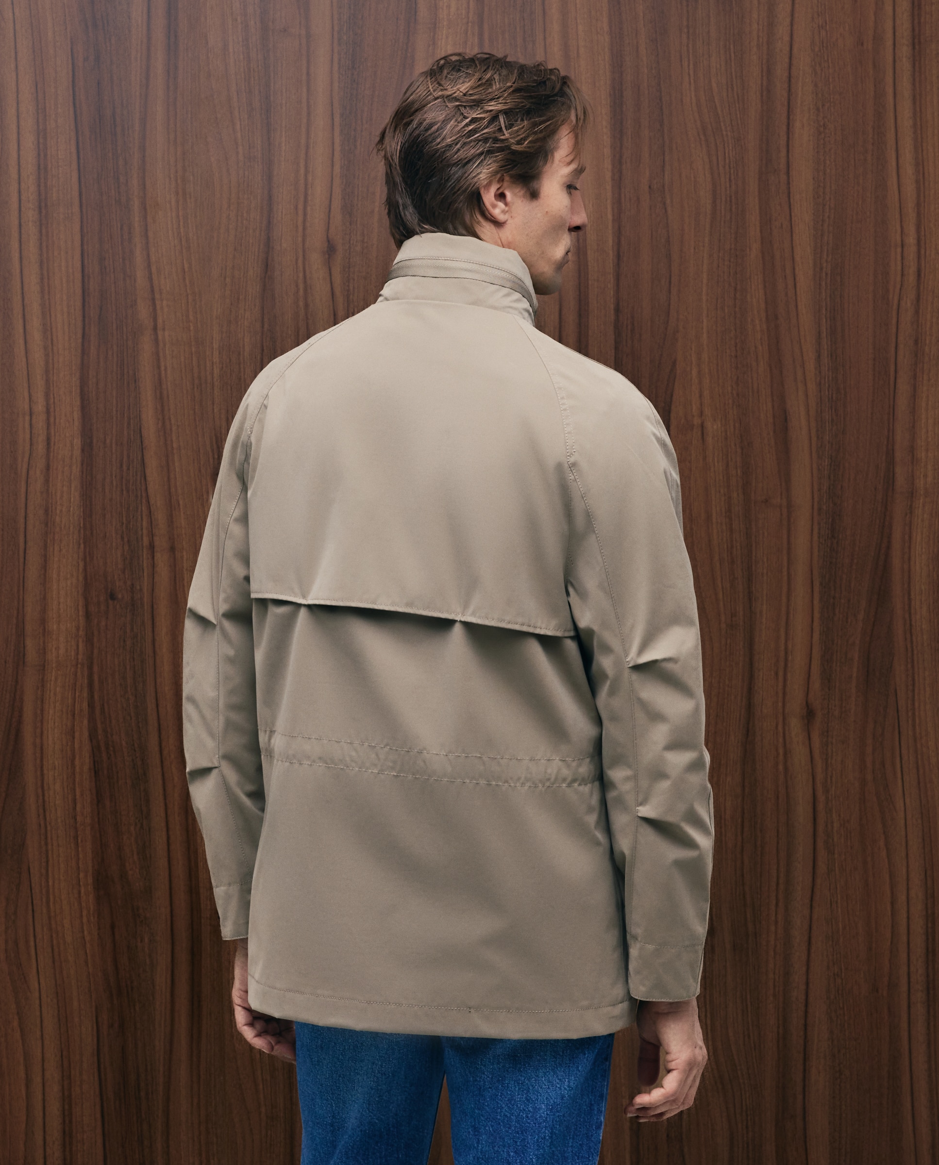 Parka transpirable y repelente al agua mezcla con algodón hombre - Emidio Tucci - Topo Topo-3