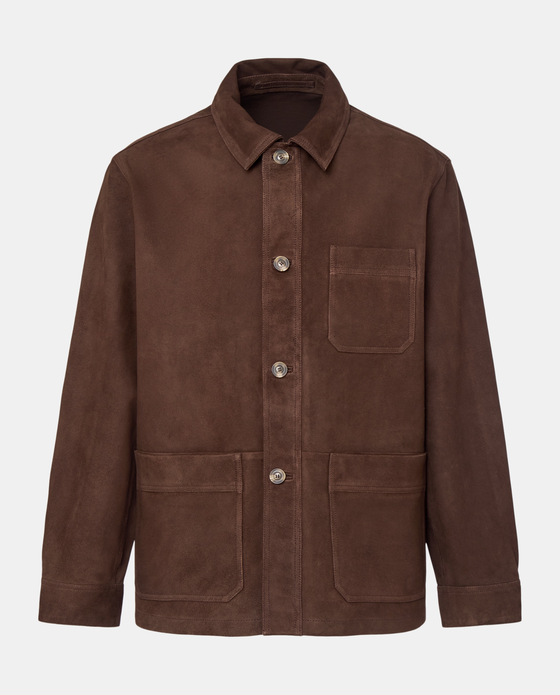 Worker de Camurça Castanho-escuro-5