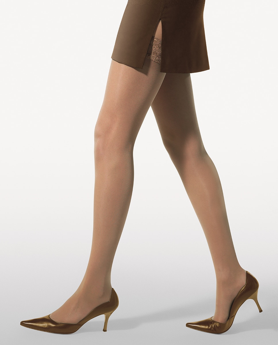 Media de descanso médica de 70 deniers Moda de mujer Varicel - Beige Beige-1
