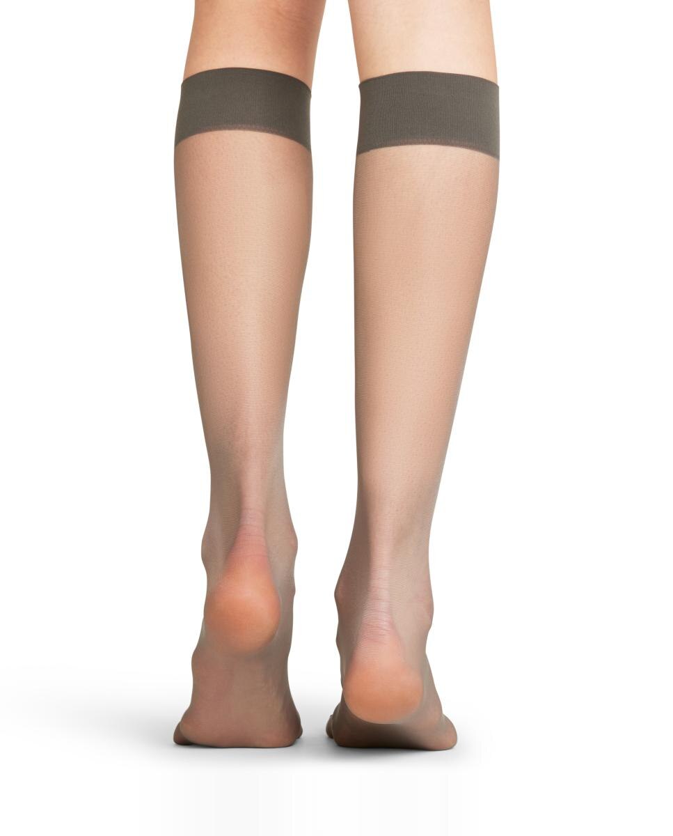 Mini meias Falke de 15 deniers transparentes Cinzento-3