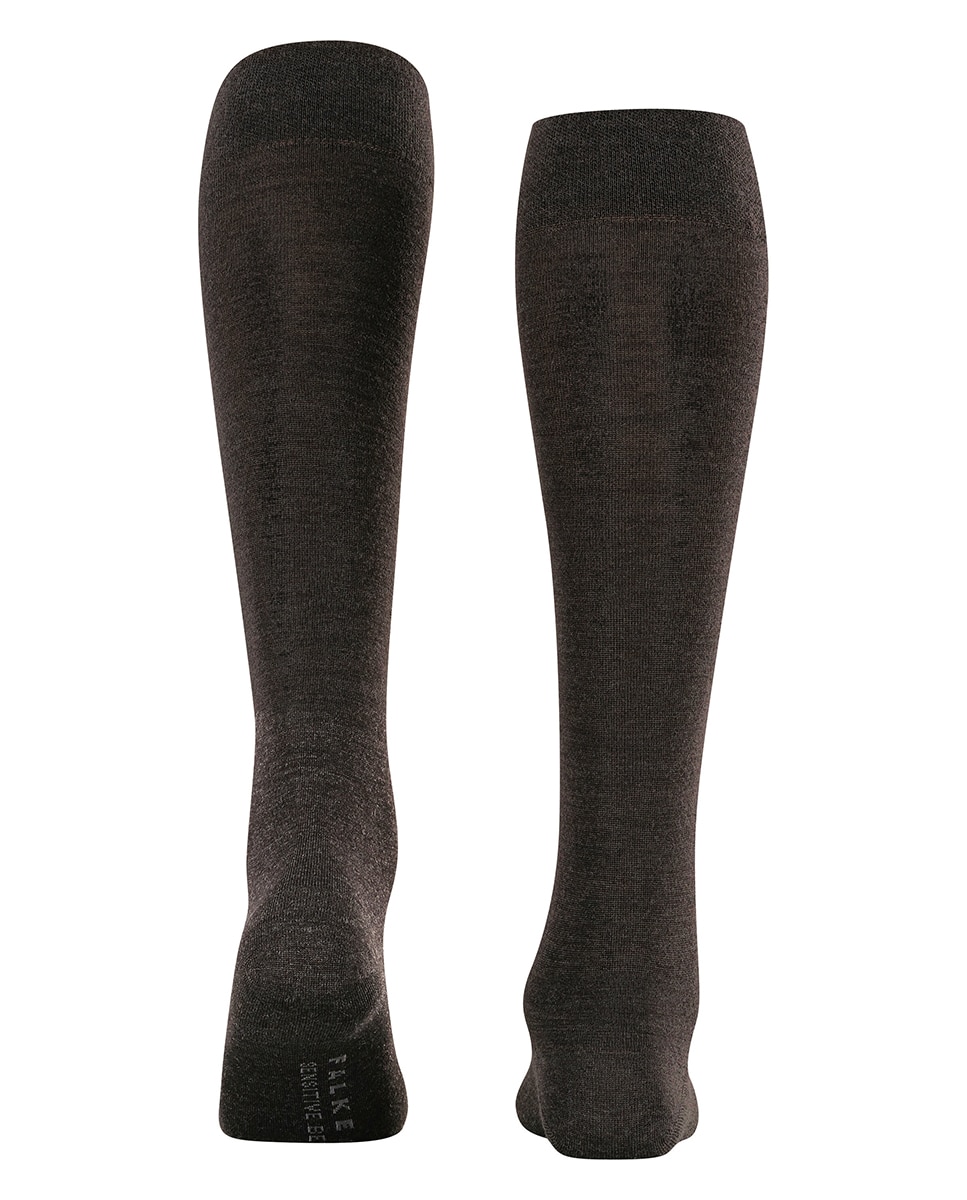 Calcetín alto lana sensitive - Falke - Gris Gris-2