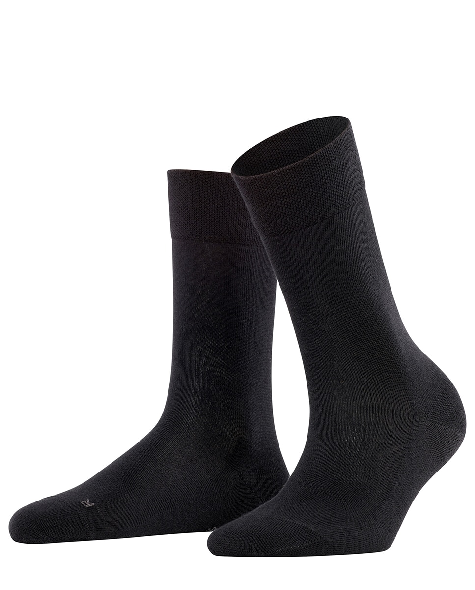Calcetín algodón sensitive - Falke - Negro Negro-3