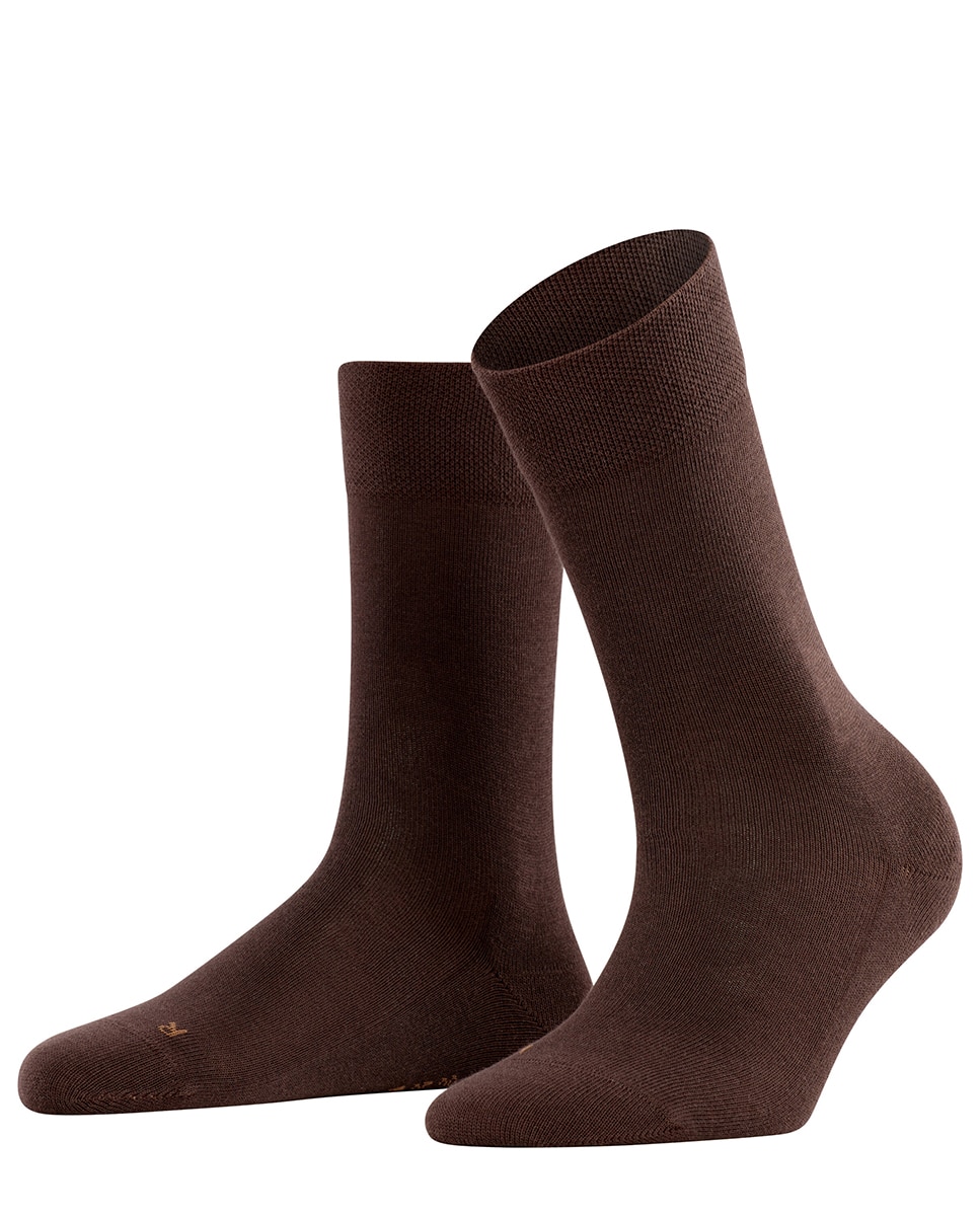 Calcetín algodón sensitive - Falke - Marrón Marrón-3