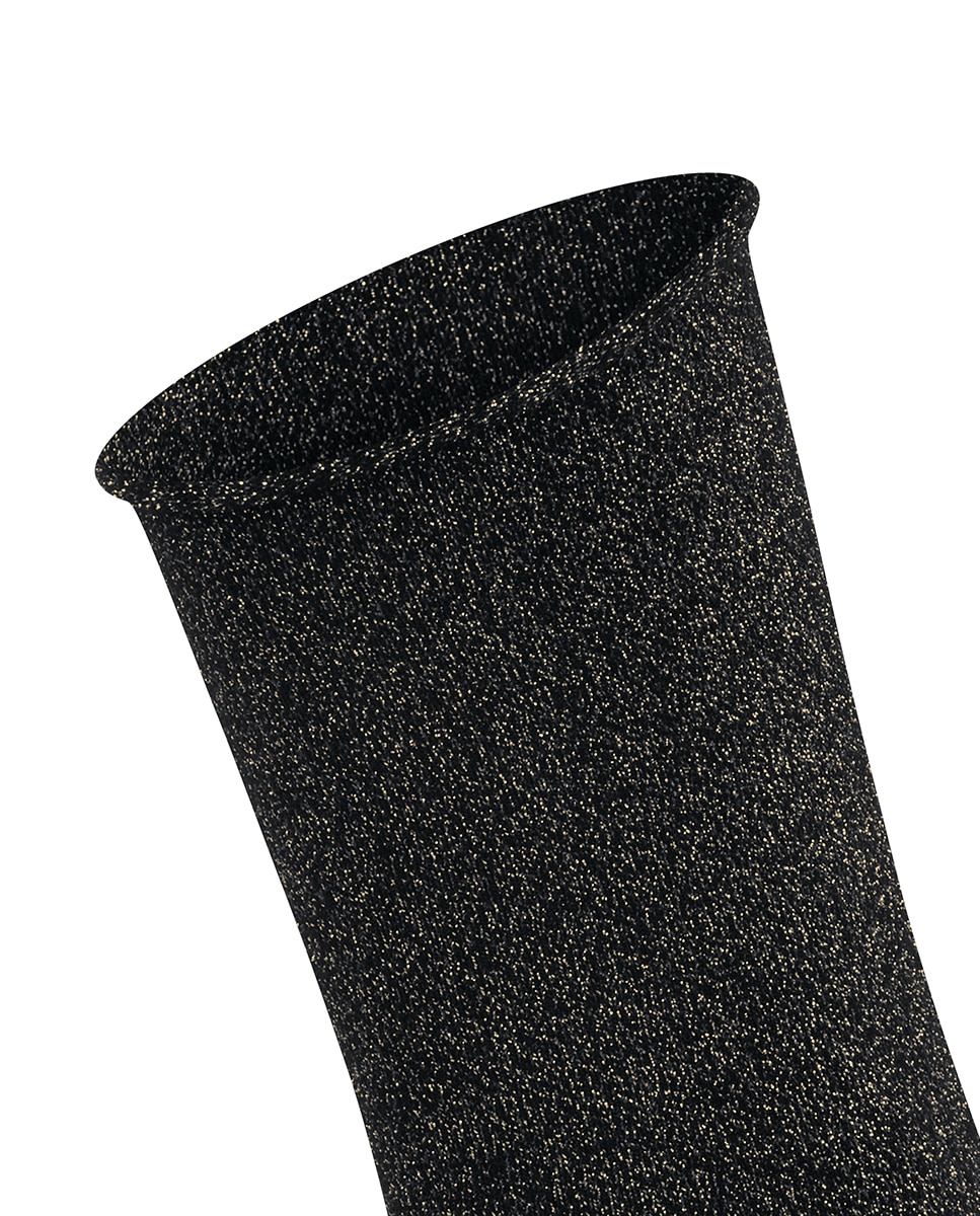 Calcetín suave con lyocel y con efecto lúrex de mujer - Falke - Beige Negro-5