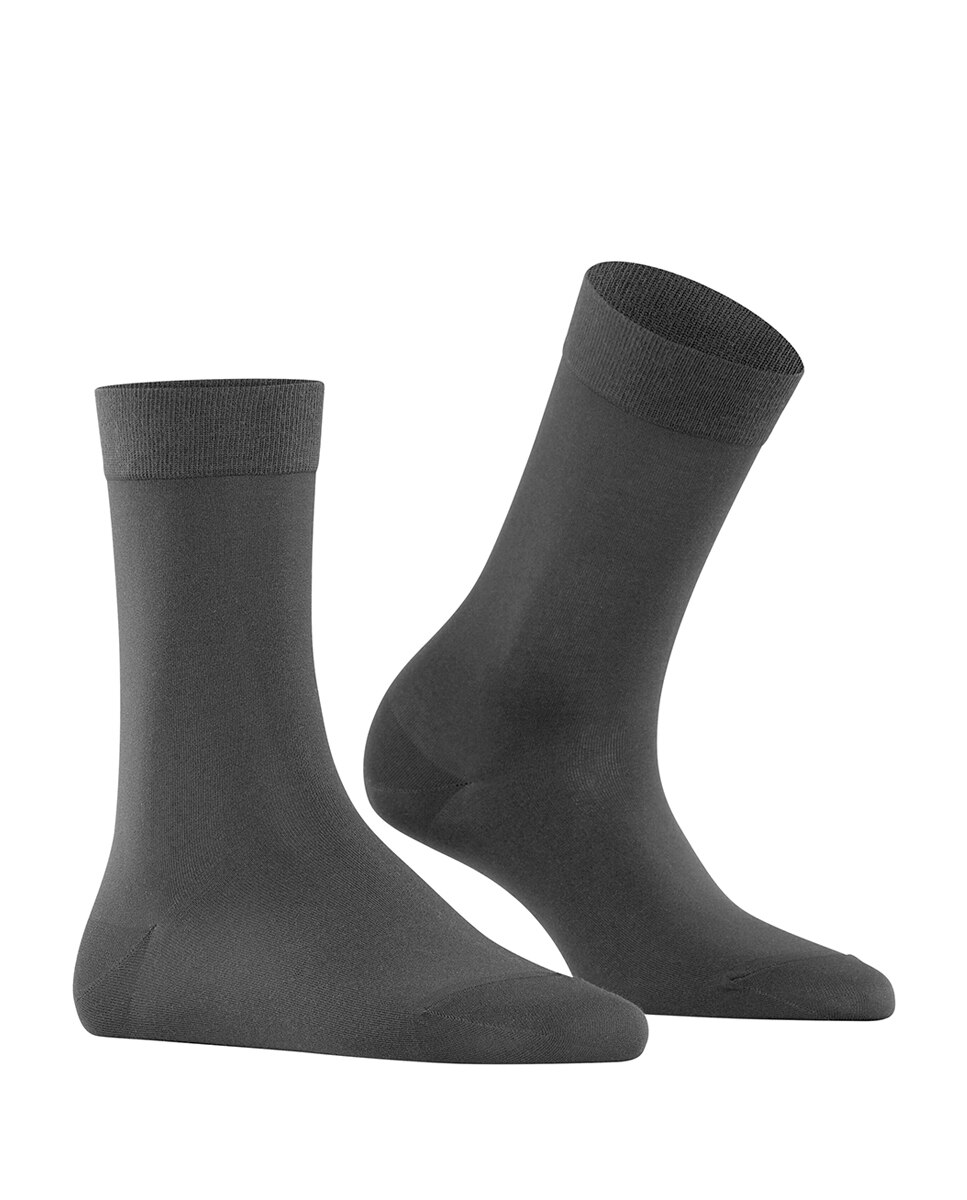 Calcetín de mujer básico algodón - Falke - Negro Negro-1