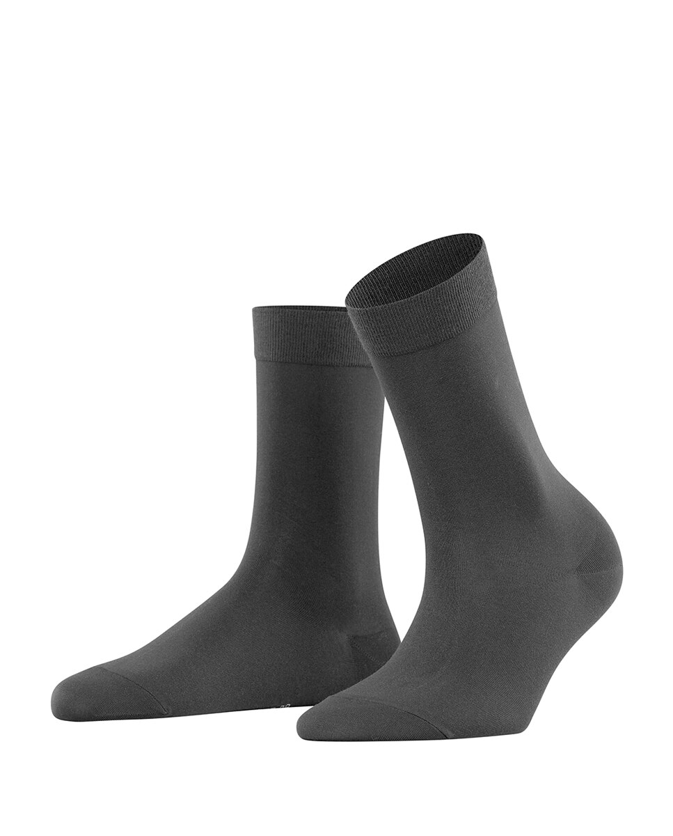 Calcetín de mujer básico algodón - Falke - Negro Negro-3