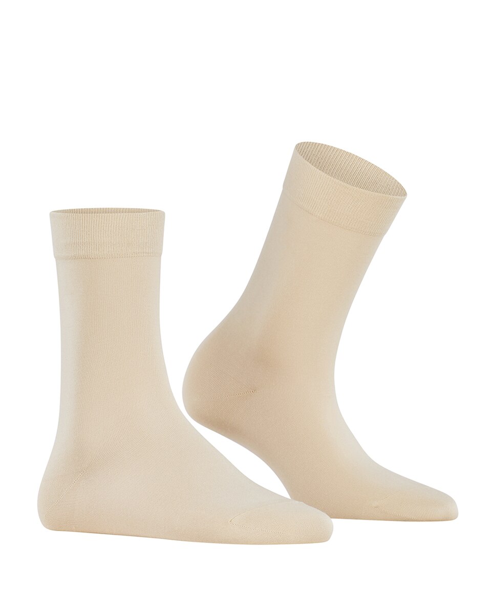 Calcetín de mujer básico algodón - Falke - Beige Beige-1