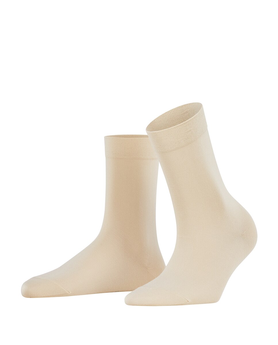 Calcetín de mujer básico algodón - Falke - Beige Beige-3