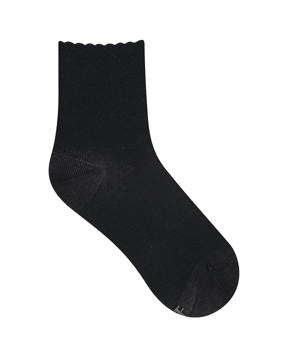 Calcetín de mujer básico - Bleuforêt - Negro Negro-1