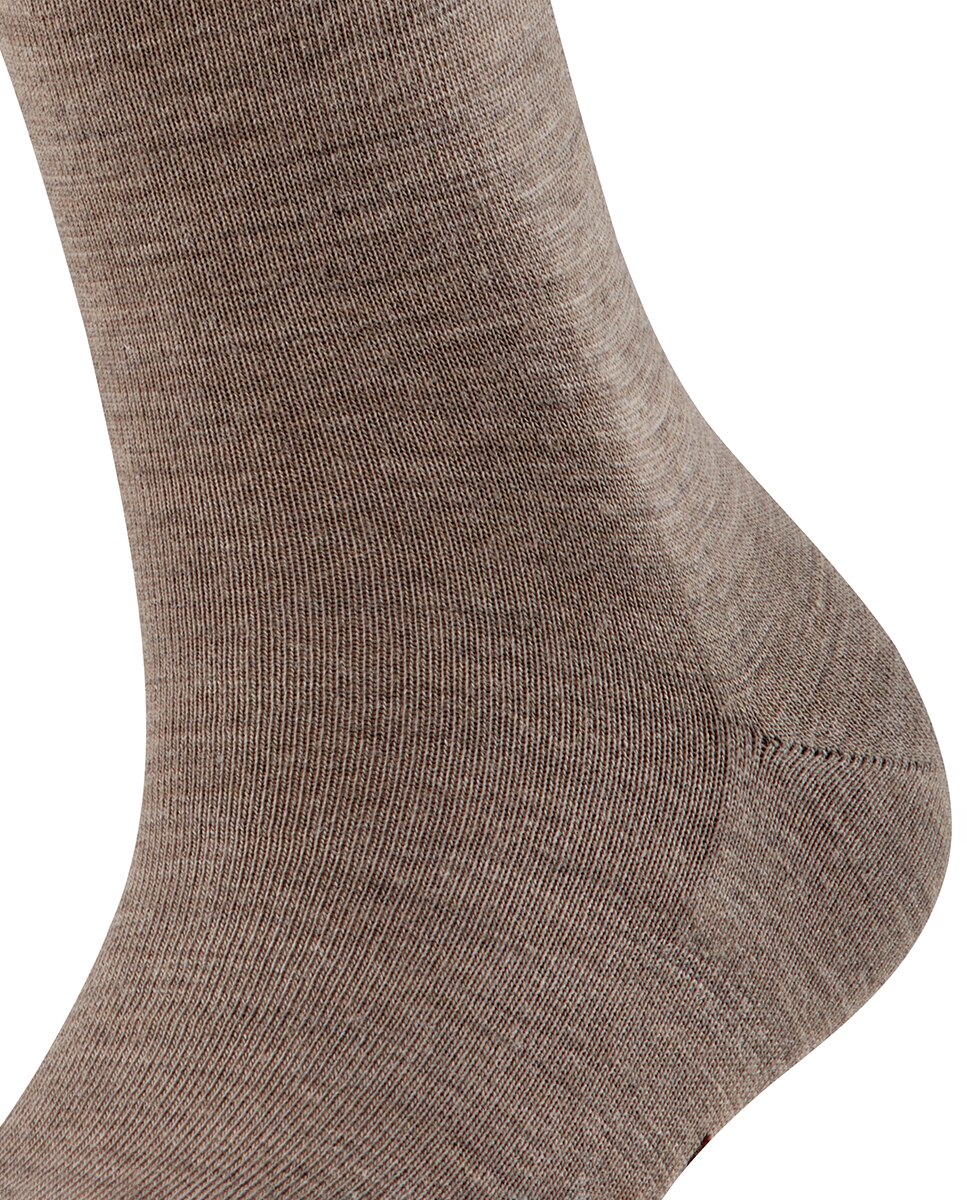 Calcetín de mujer Falke de lana y algodón.Cashmere - Natural Natural-5
