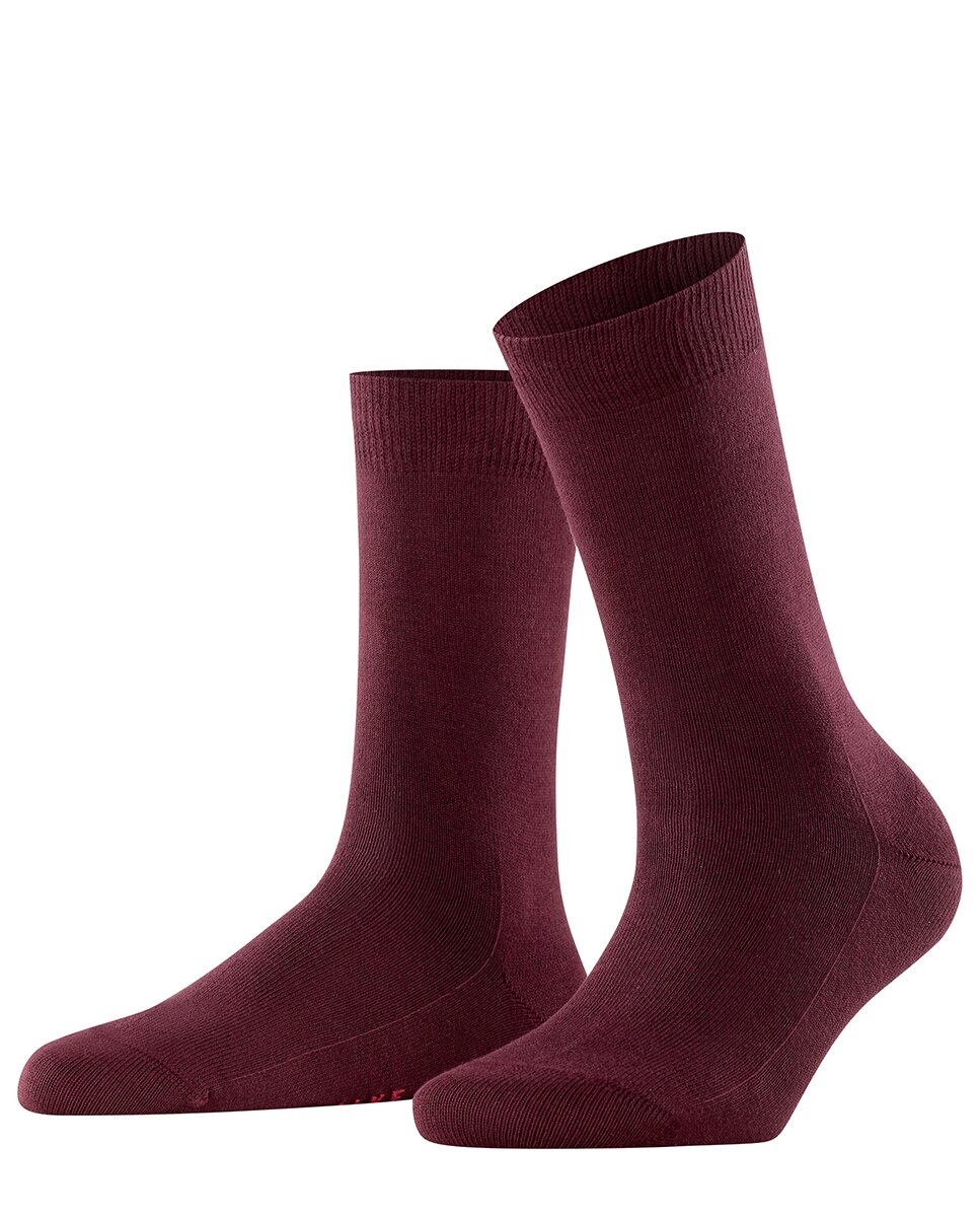 Meias básicas Vermelho-3