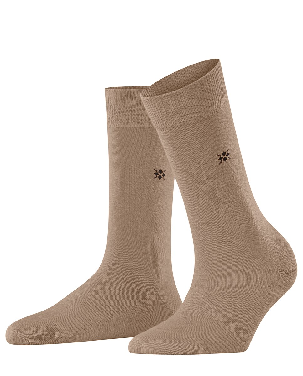 Imagen 3 de Calcetines lisos de mujer - Burlington - Camel Camel