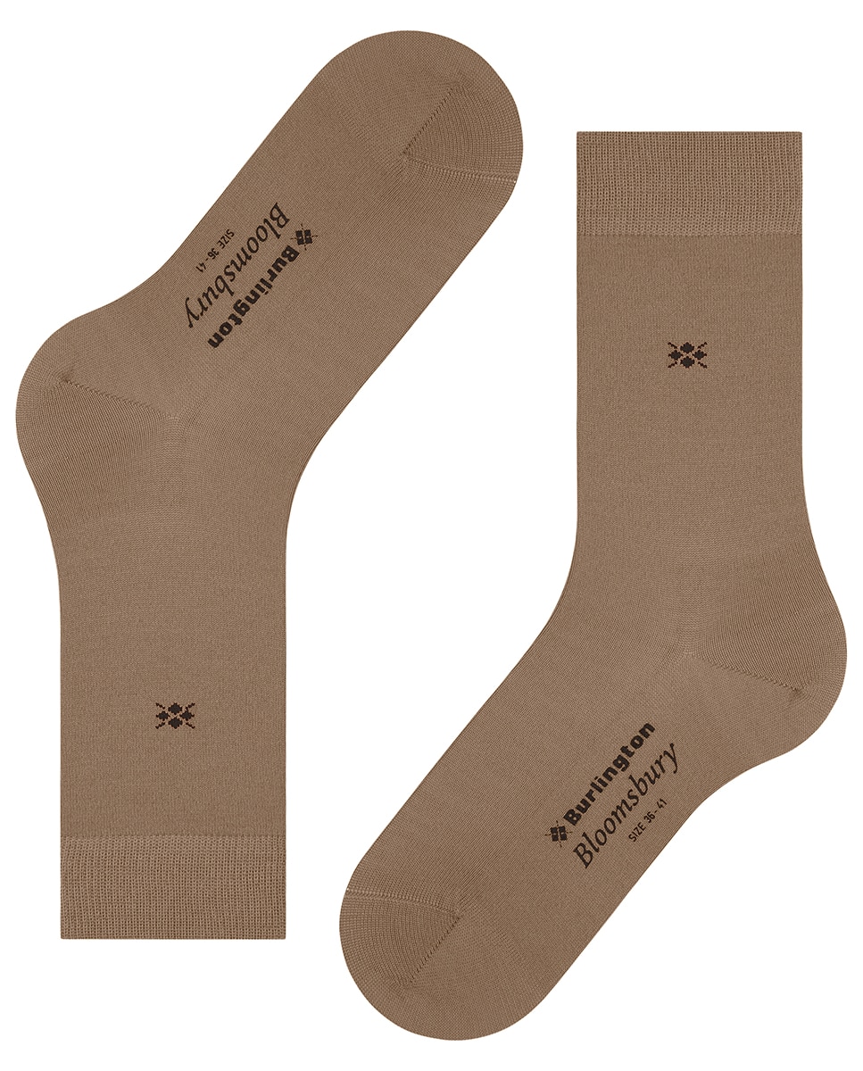 Imagen 4 de Calcetines lisos de mujer - Burlington - Camel Camel
