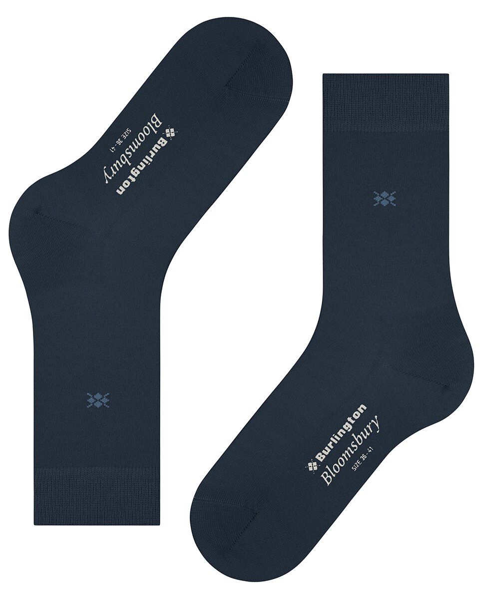 Calcetines lisos de mujer - Burlington - Azul marino Azul marino-4