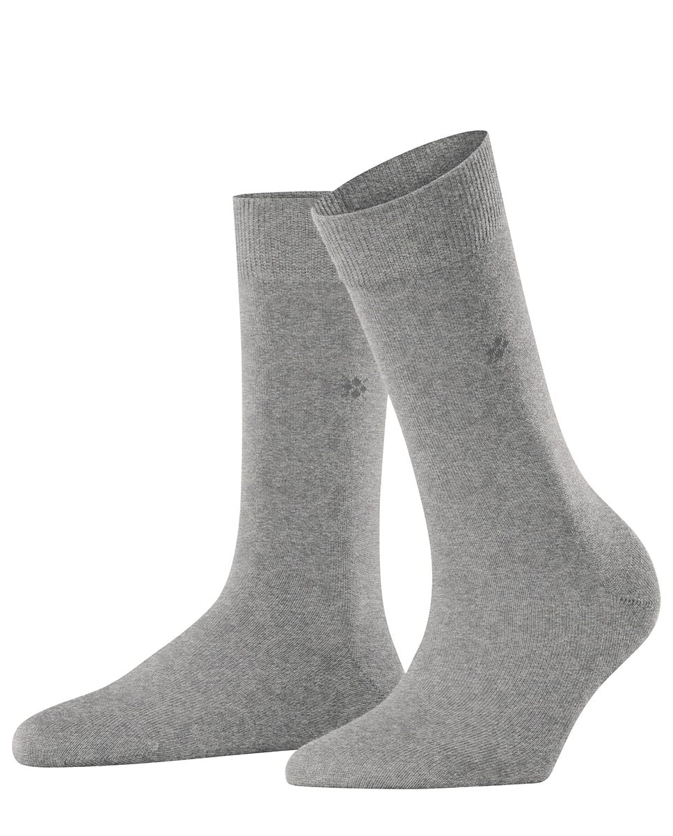 Imagen 3 de Calcetines lisos de mujer - Burlington - Gris claro Gris claro