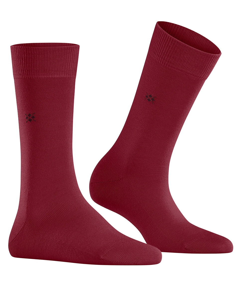 Meias Lisas Vermelho/Grená-1