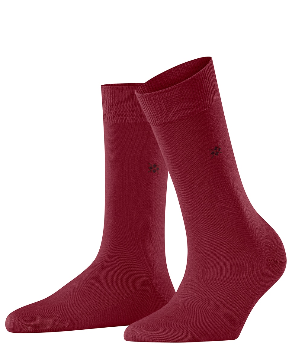 Meias Lisas Vermelho/Grená-3