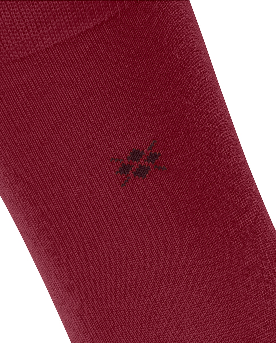 Meias Lisas Vermelho/Grená-5