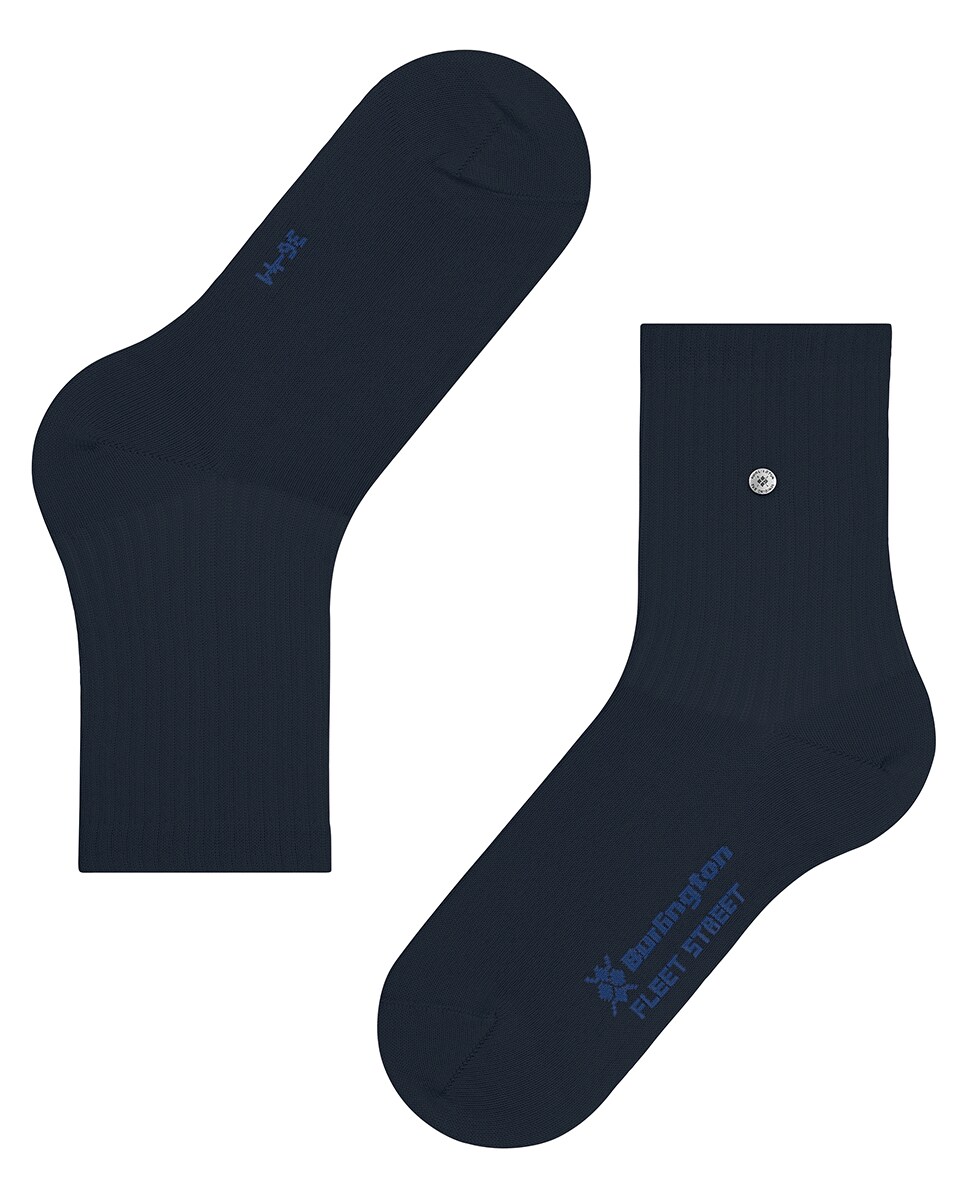 Meias Caneladas Azul-marinho-4