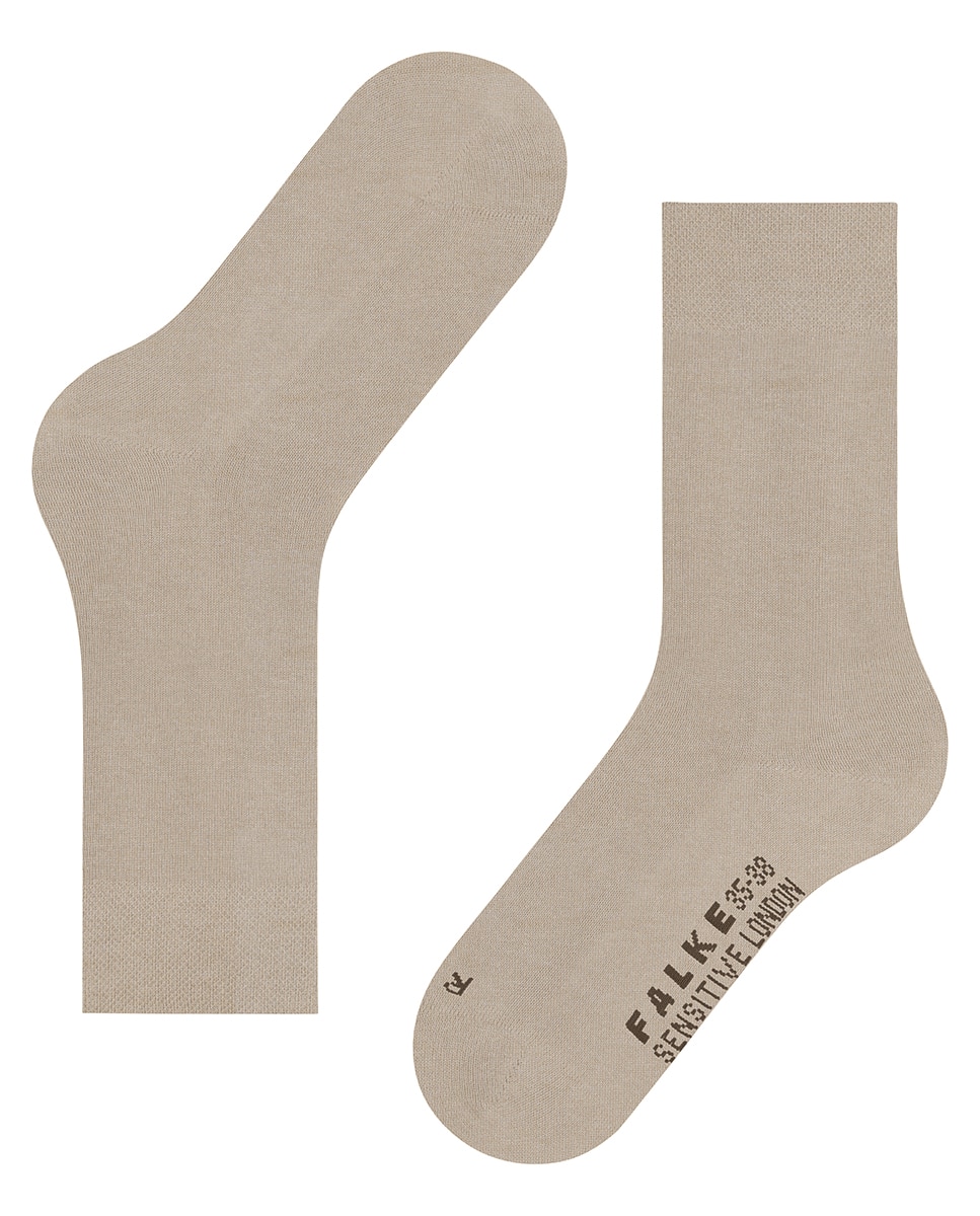 Calcetín algodón sensitive - Falke - Beige Beige-4