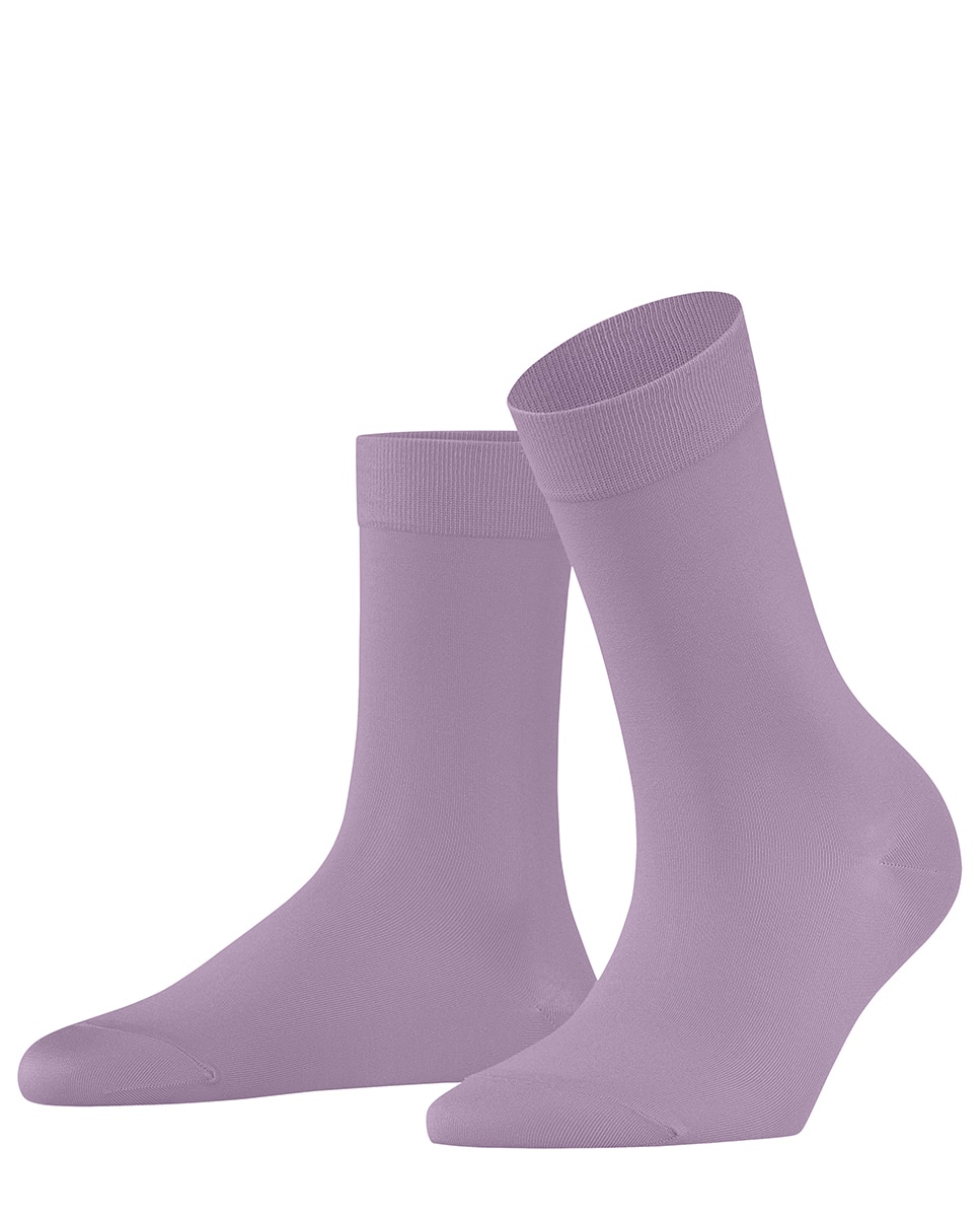 Meias Básicas de Algodão Lilás-2